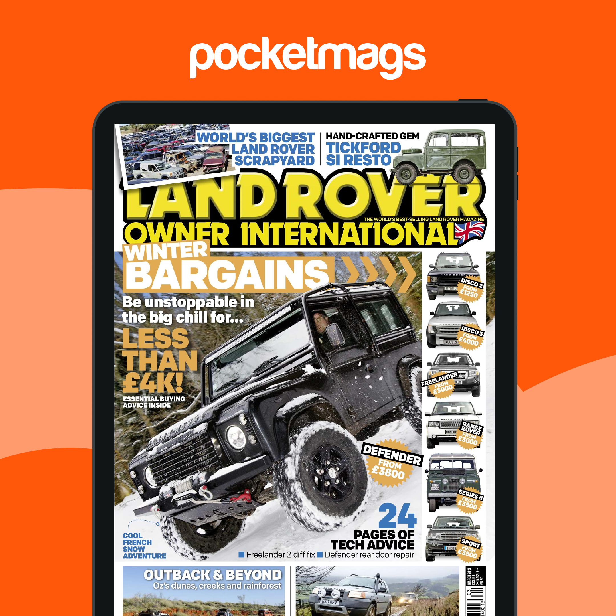 Range Rover Register Magazine Land Rover Owner Magazine - March 2019 Back Issue