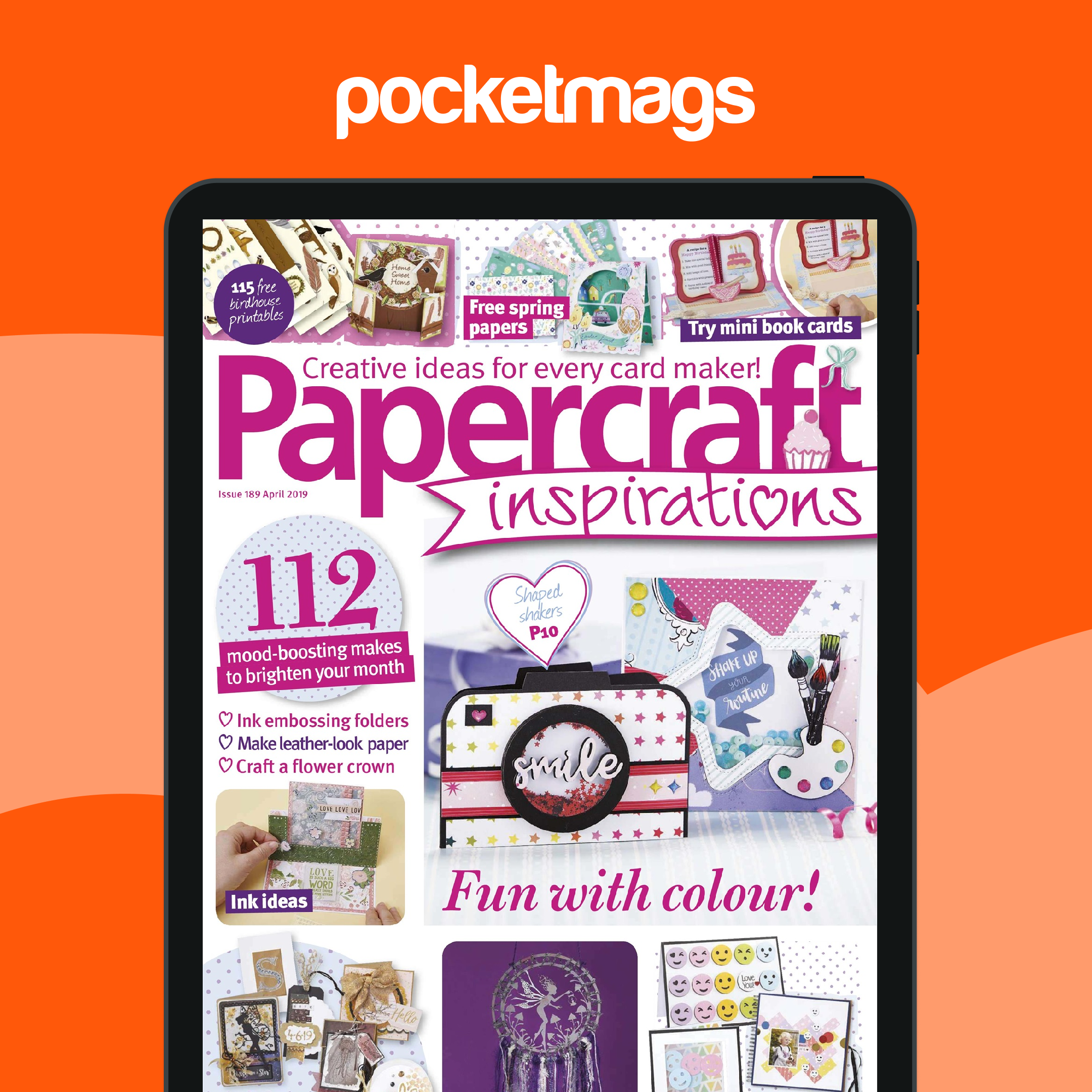 Papercraft Inspirations Magazine - April 2019 Edición anterior