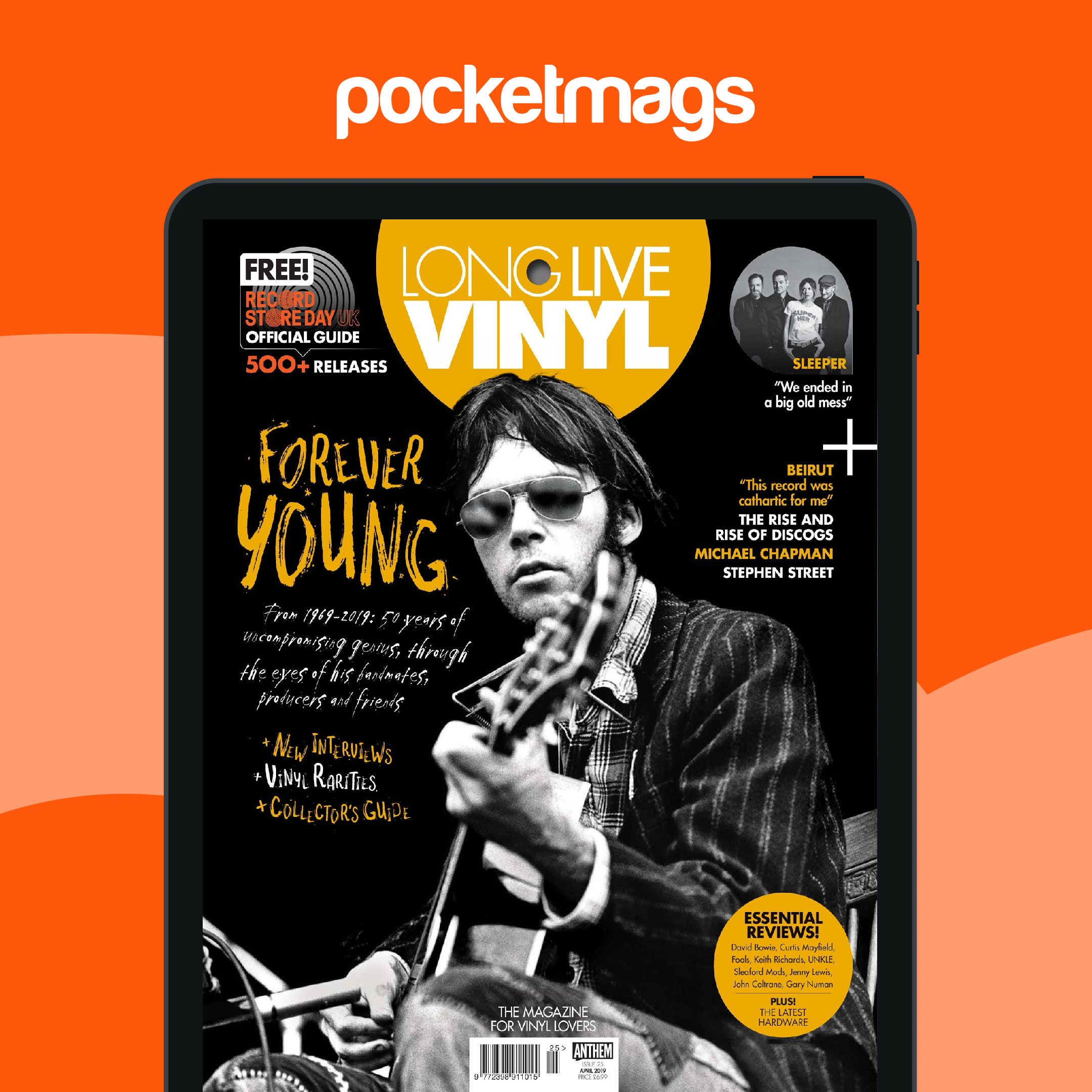 Long Live Vinyl Magazine - Apr 2019: Record Store Day Back Issue