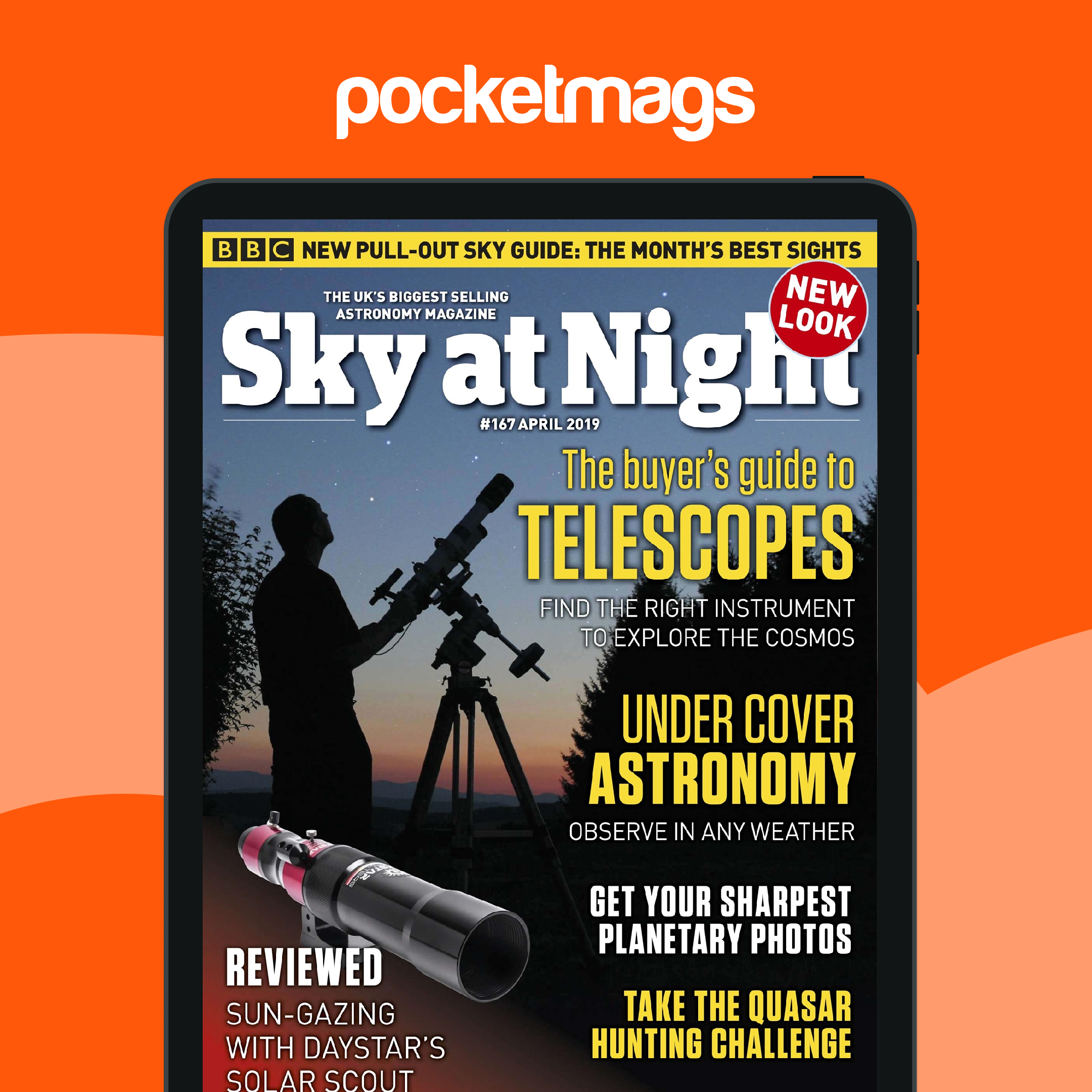 BBC Sky at Night Magazine - April 2019 Back Issue