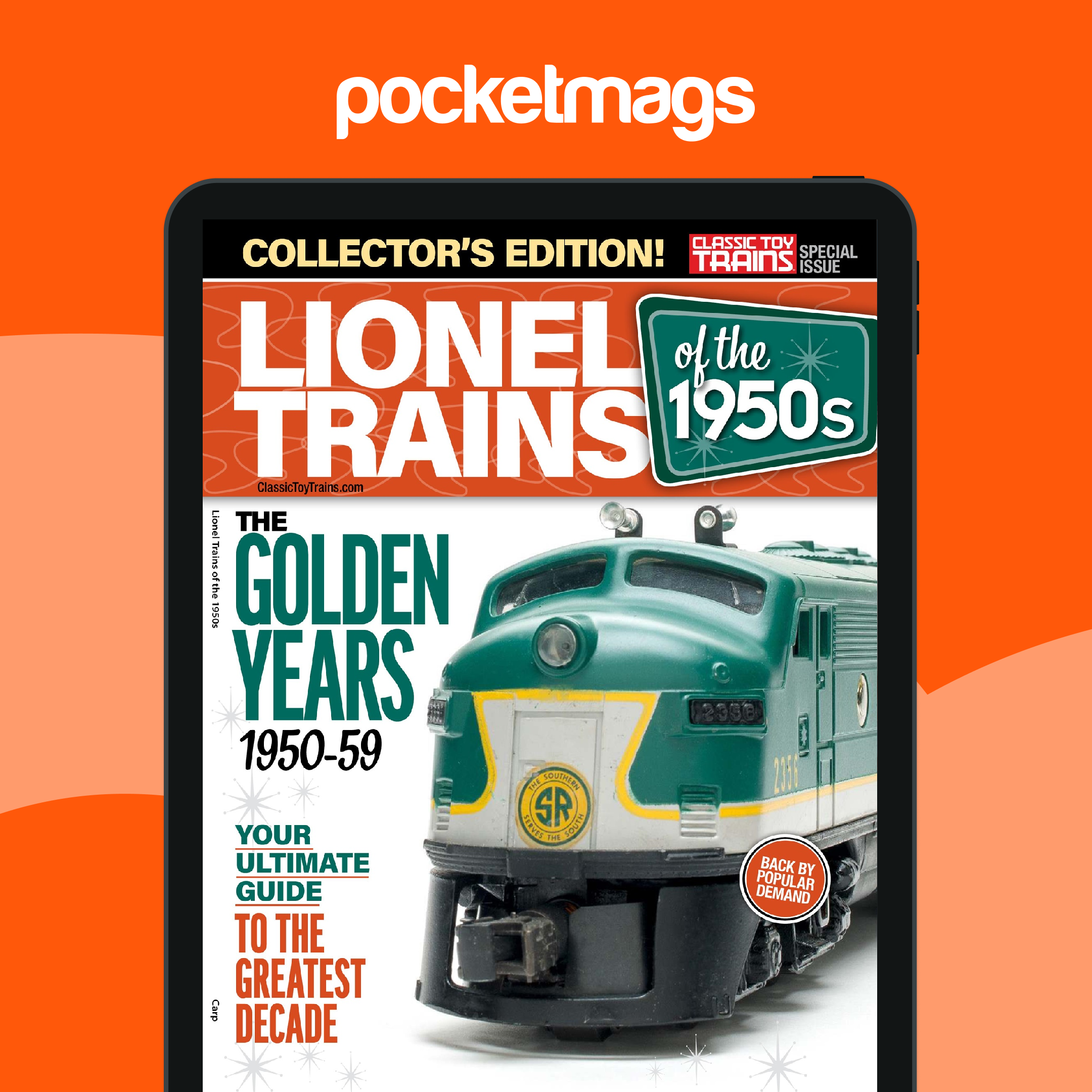 Lionel train magazine online