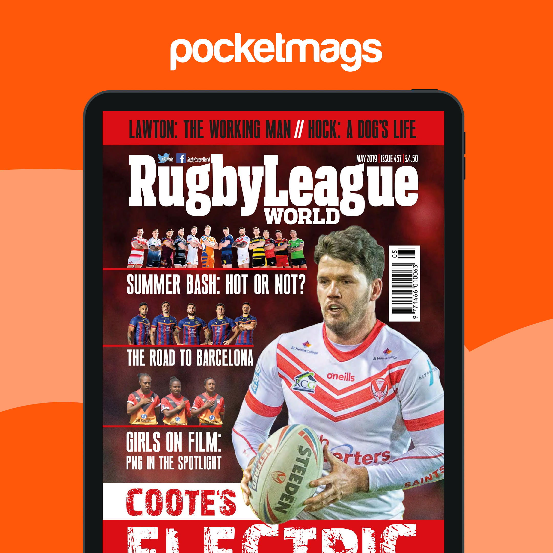 Rugby League World Magazine - 457 Back Issue