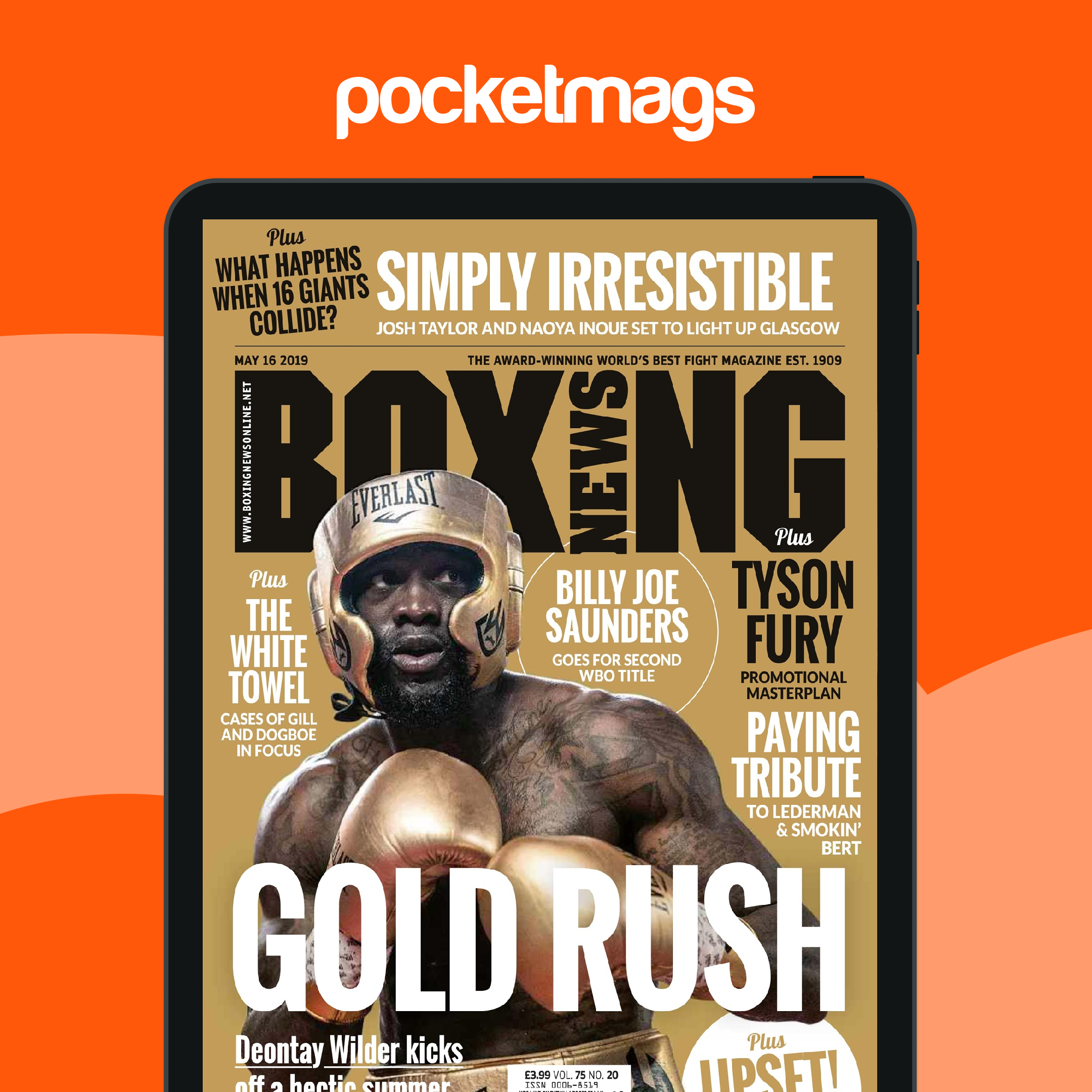 Boxing News Magazine 14-May Back Issue