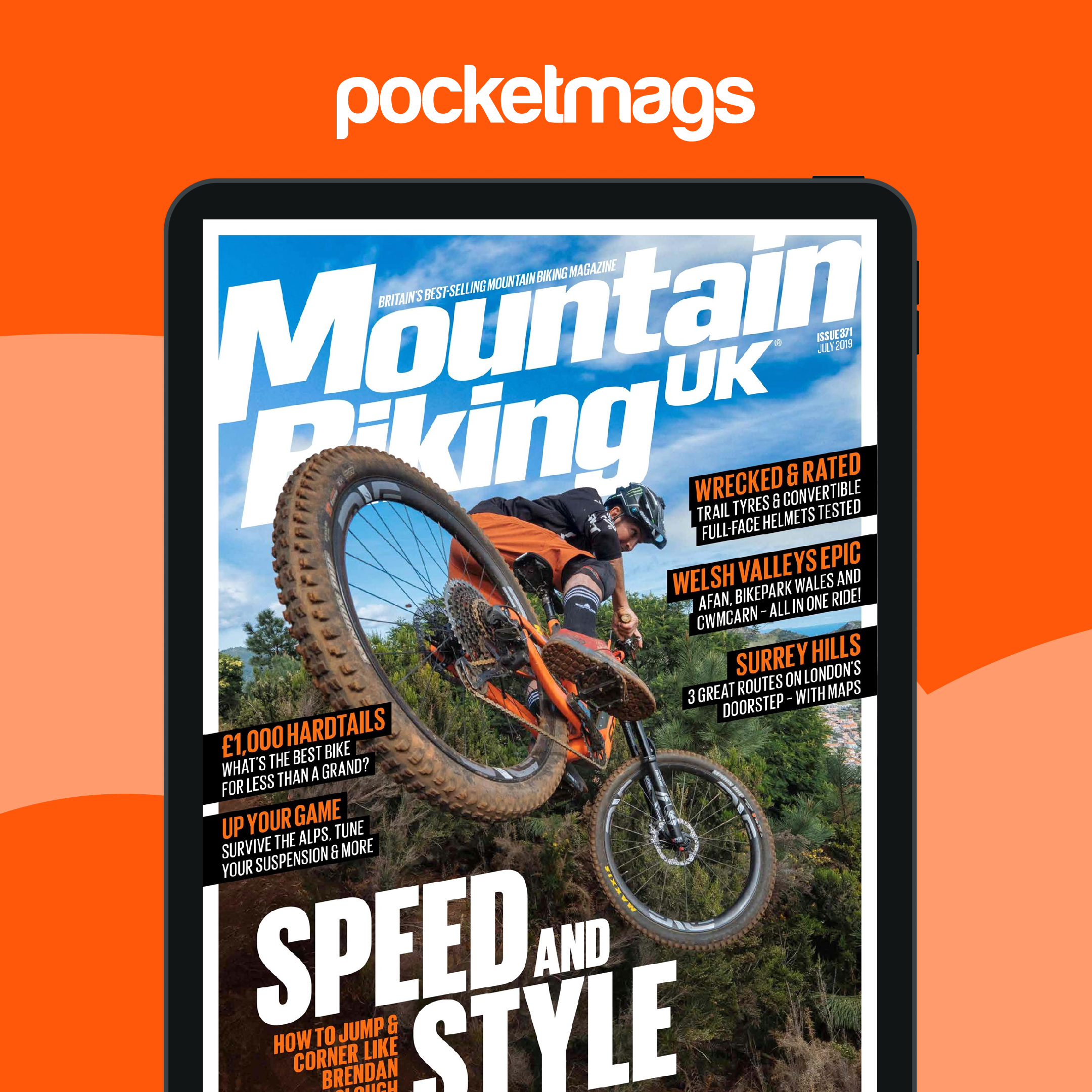 Mountain Biking UK Magazine July 2019 Back Issue
