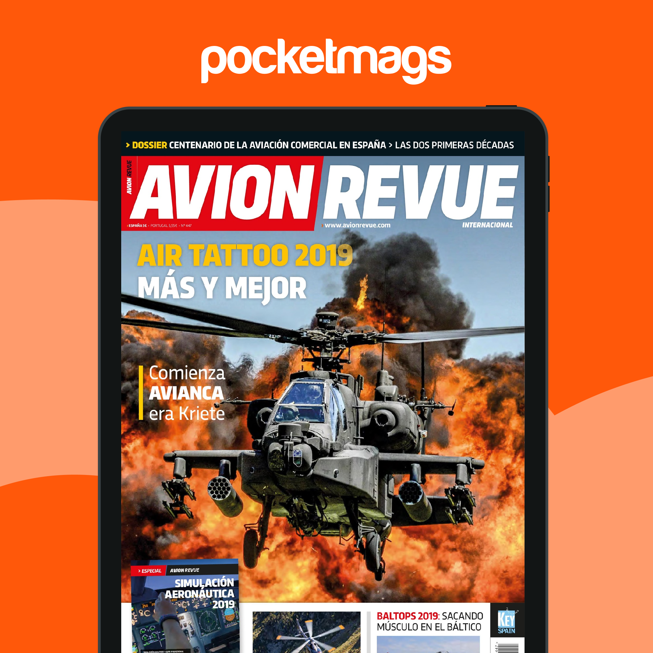Avion Revue Internacional Magazine - Número 447 Edición anterior