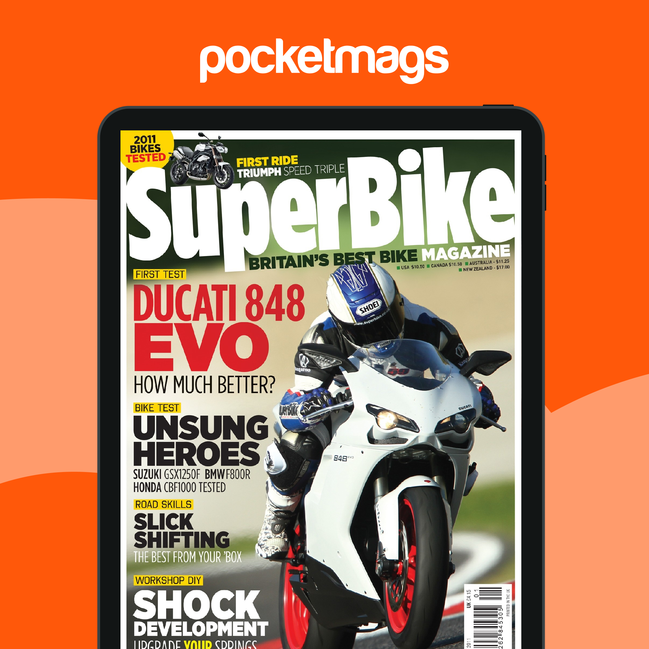 雑誌 Superbike Magazine - January 2011 Back Issue
