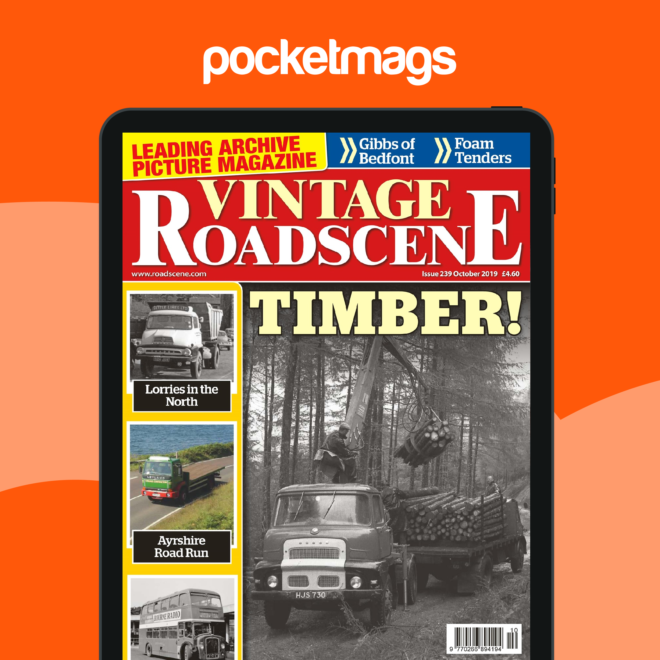 Vintage Roadscene Magazine - October 2019 Back Issue