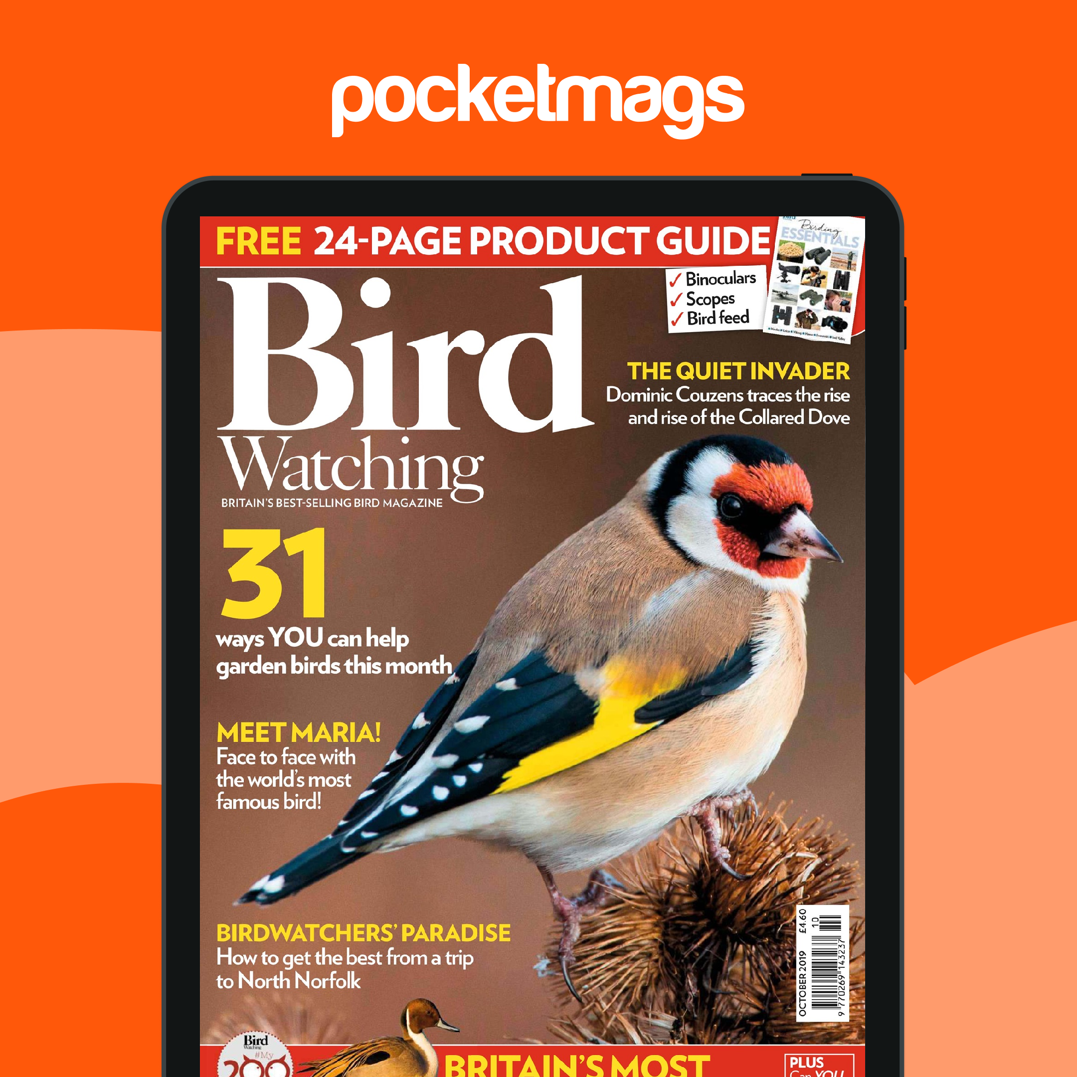 Bird Watching Magazine - October 2019 Back Issue