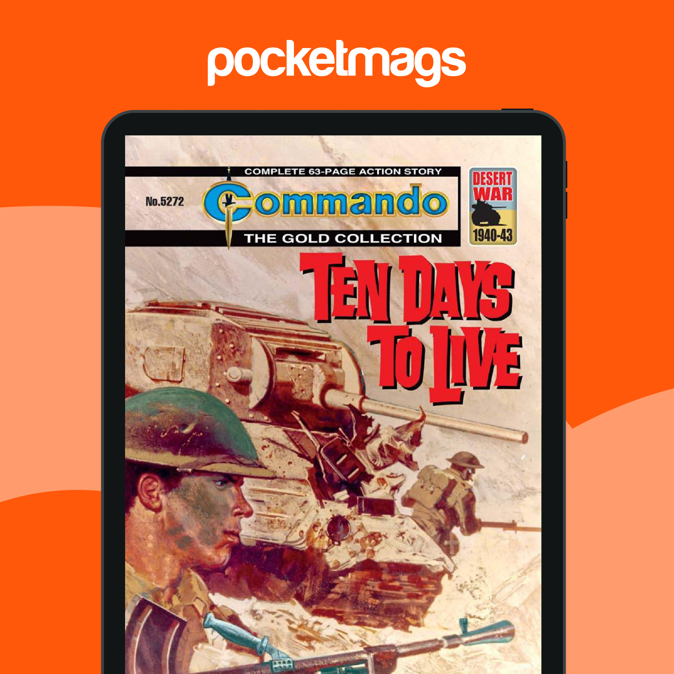 Commando Magazine - 5272 Back Issue