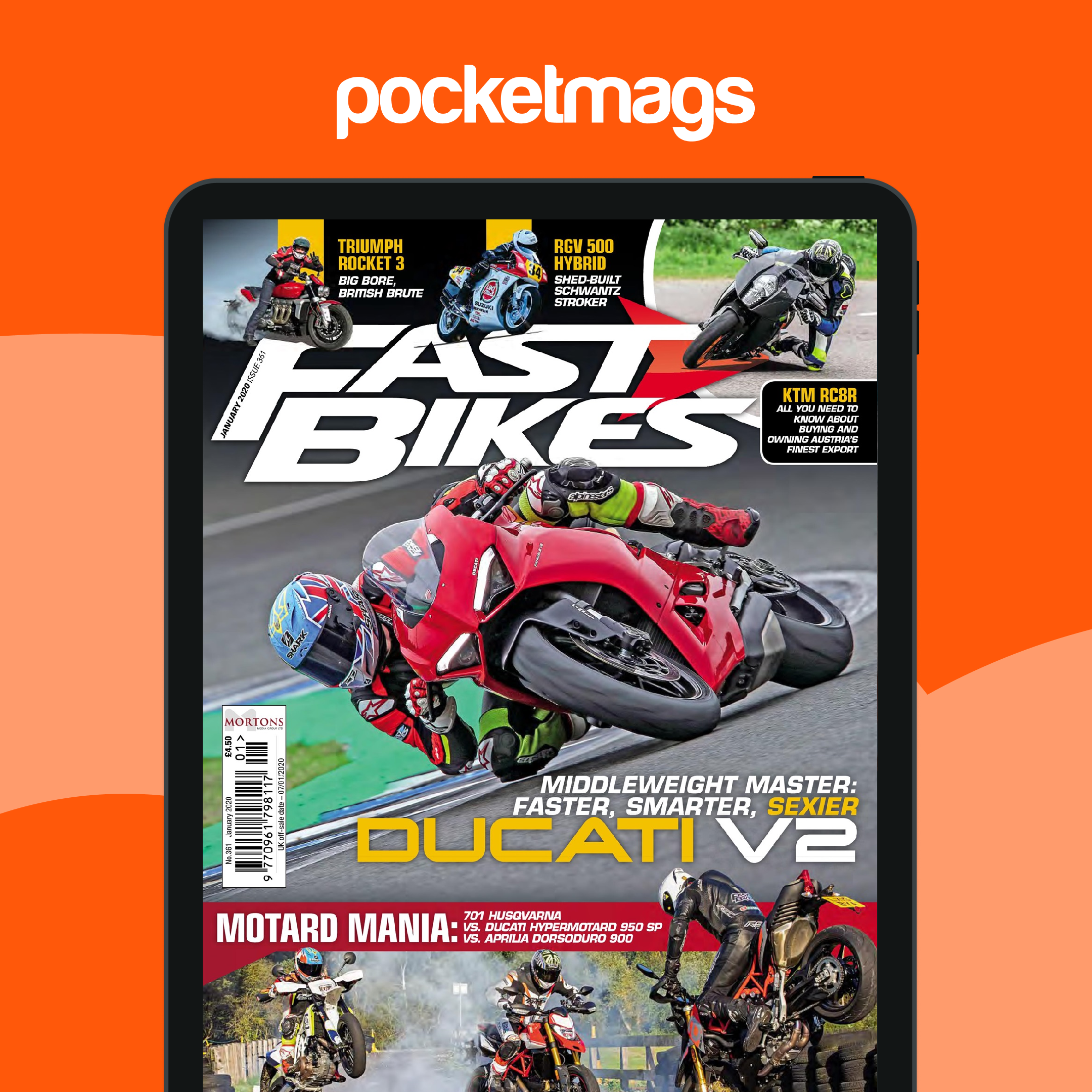 セール！！専用 Fast Bikes Magazine - 361 - January 2020 Back Issue
