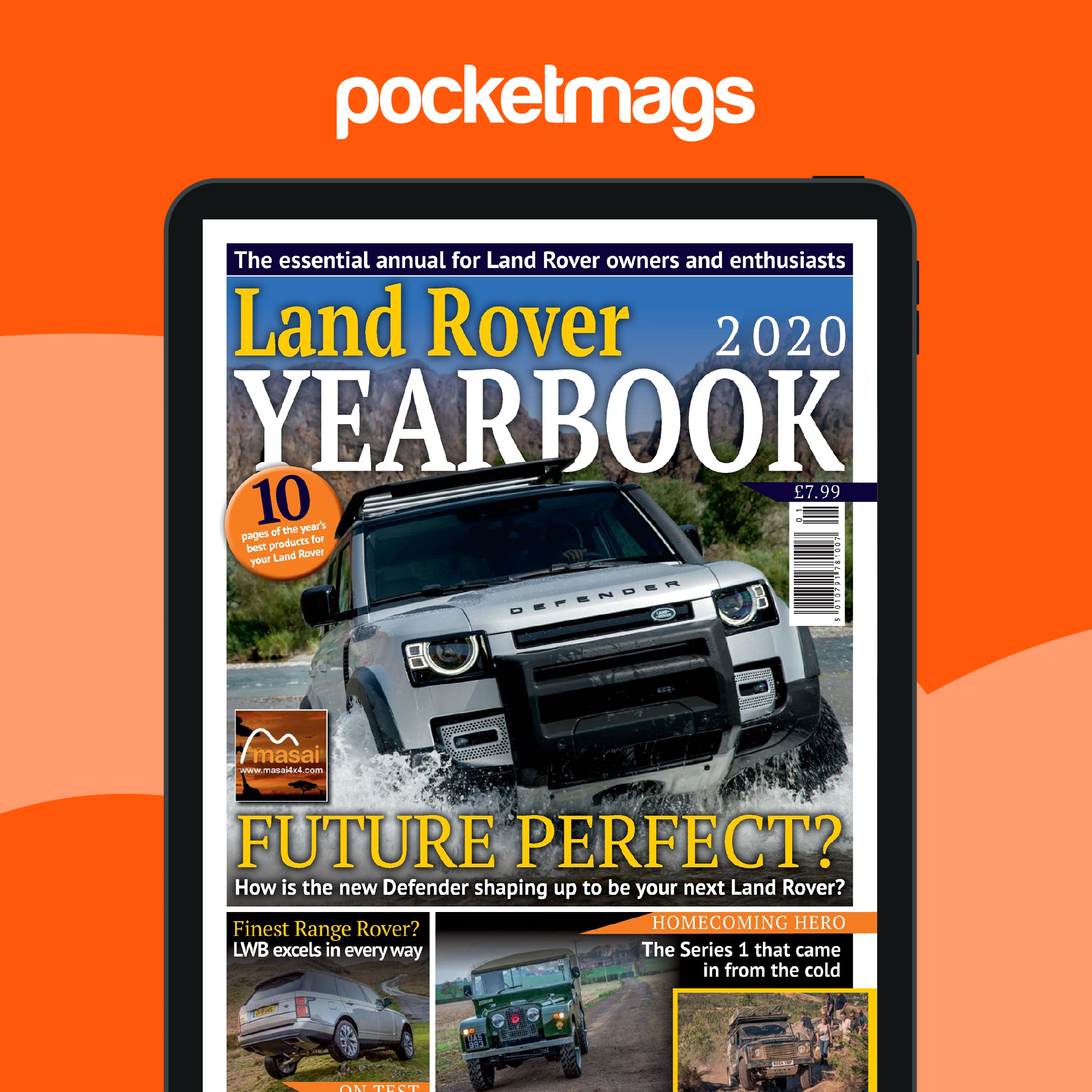Range Rover Register Magazine Overlander 4X4 Magazine - Land Rover Yearbook 2020 Special Issue