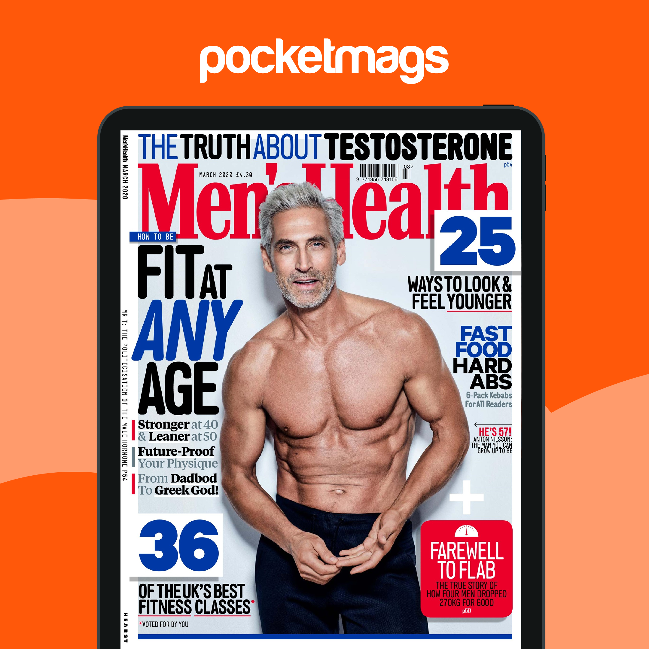 Men's Health Magazine Mar 2020 Back Issue