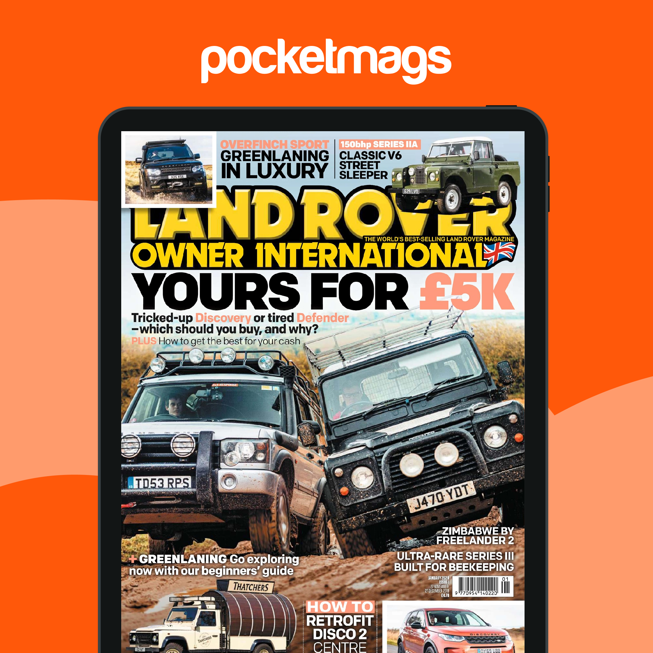 Range Rover Register Magazine Land Rover Owner Magazine - January 2020 Back Issue