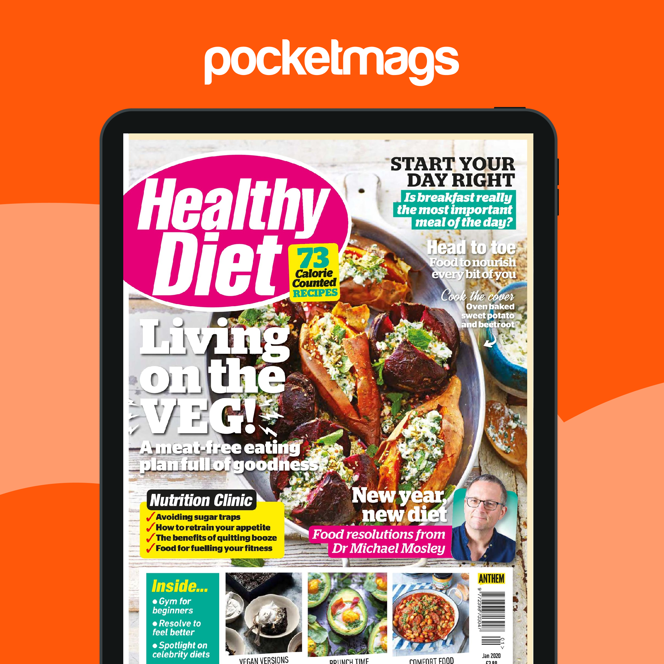Healthy Diet Magazine - Get set for a happy healthy new year! Jan 2020 ...