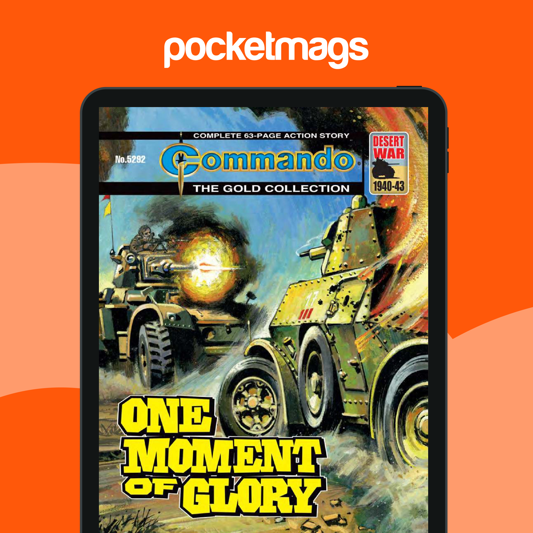 Commando Magazine - 5292 Back Issue