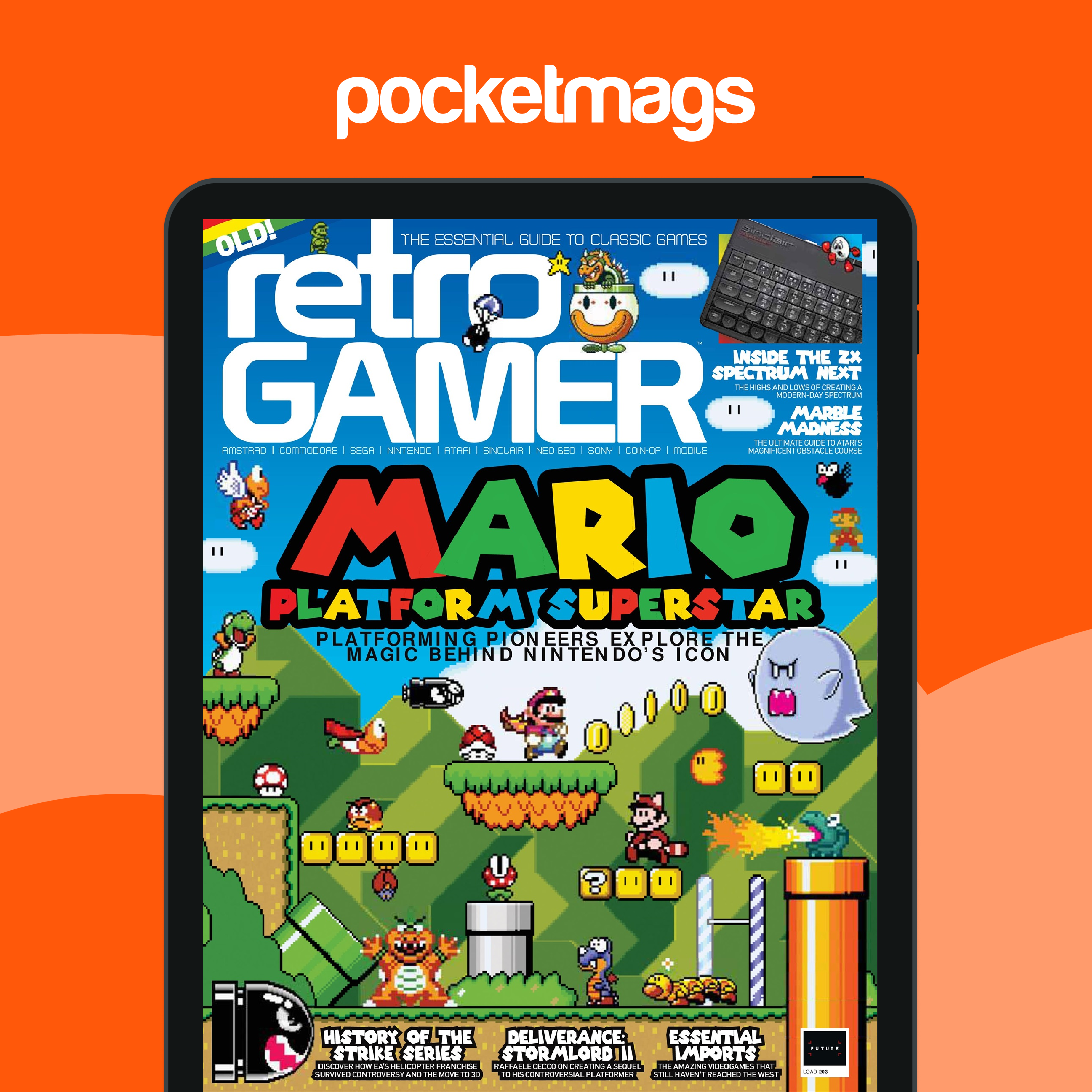 テック Retro Gamer Magazine - Issue 203 Back Issue