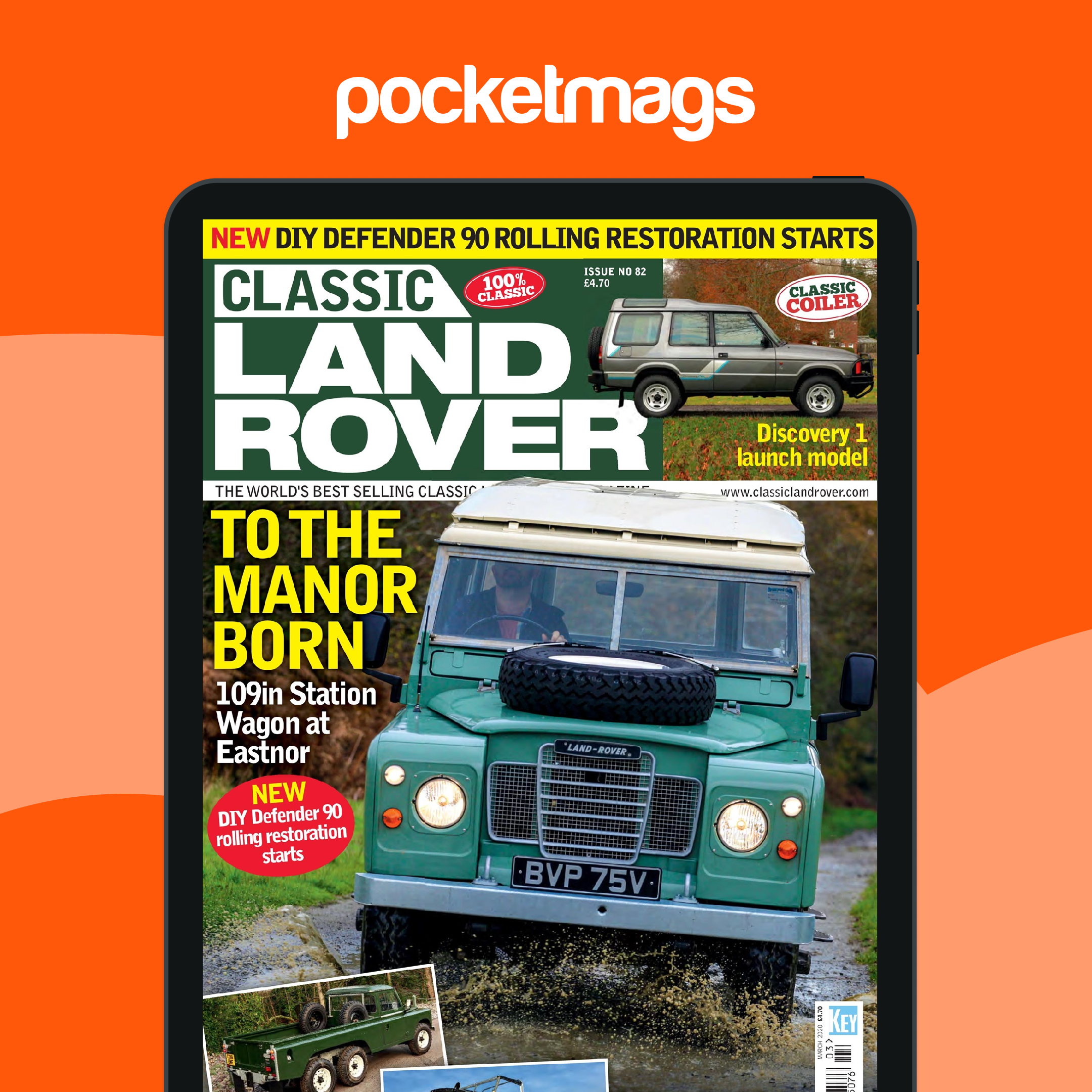 Range Rover Register Magazine Classic Land Rover Magazine - March 2020 Back Issue