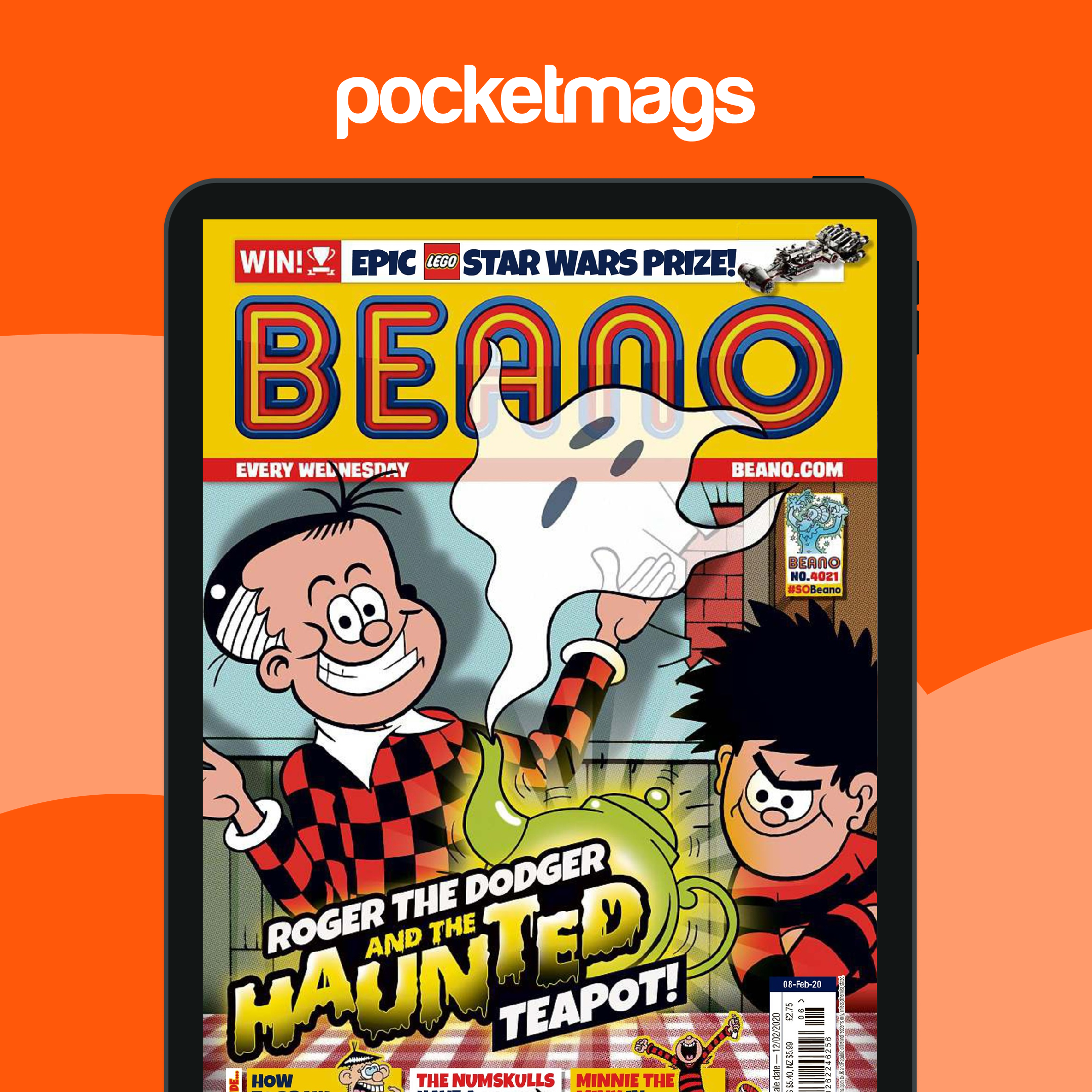 Beano Magazine - 08/02/2020 Back Issue
