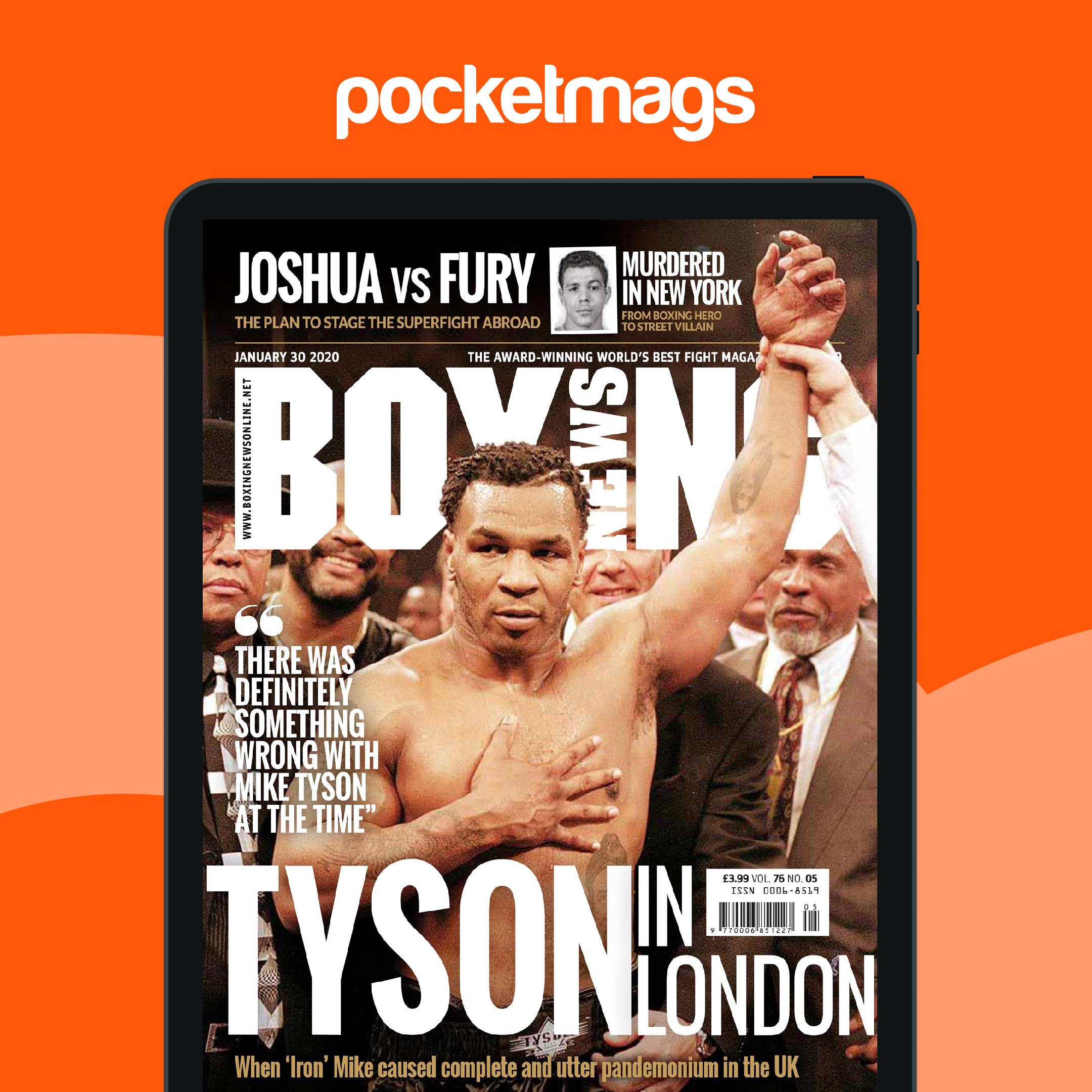 Boxing News Magazine 30-Jan 2020 Back Issue