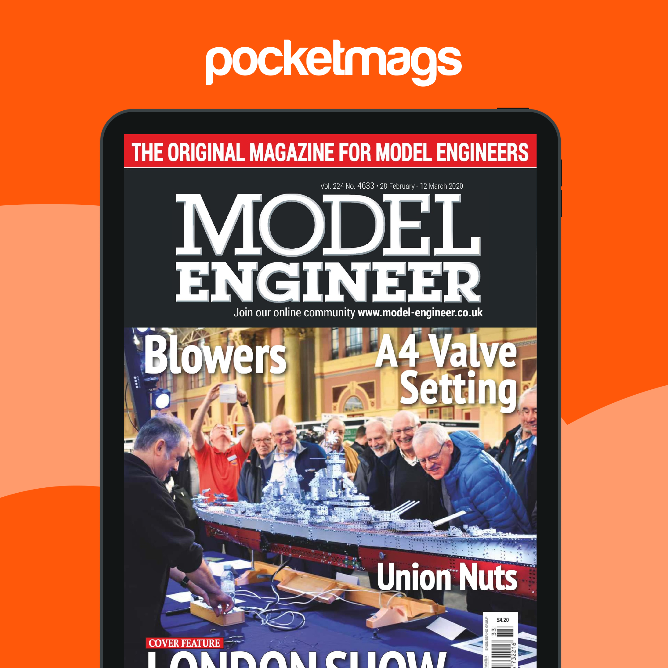 Model Engineer Magazine - 4633 Back Issue