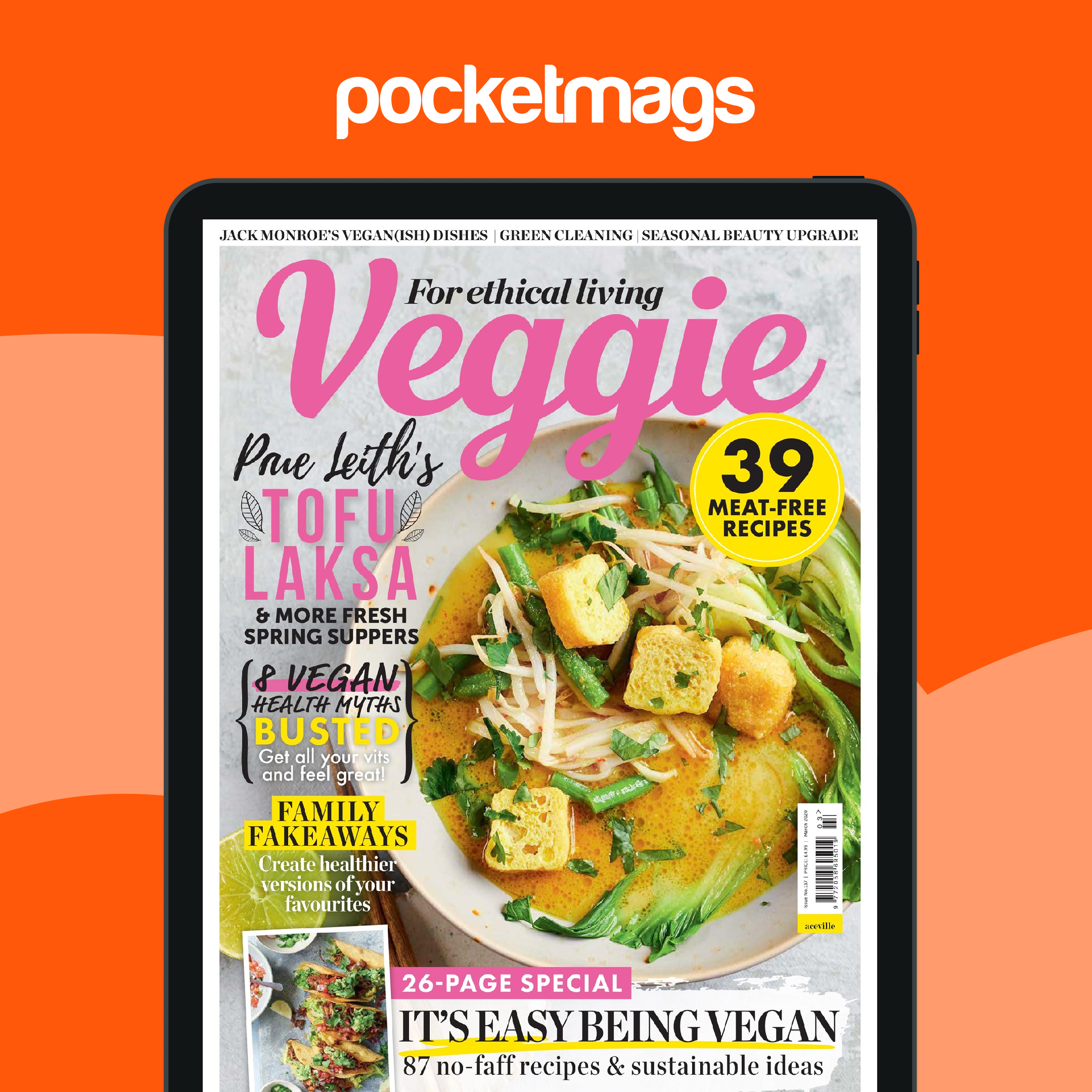 Veggie Magazine Subscriptions and Mar-20 Issue