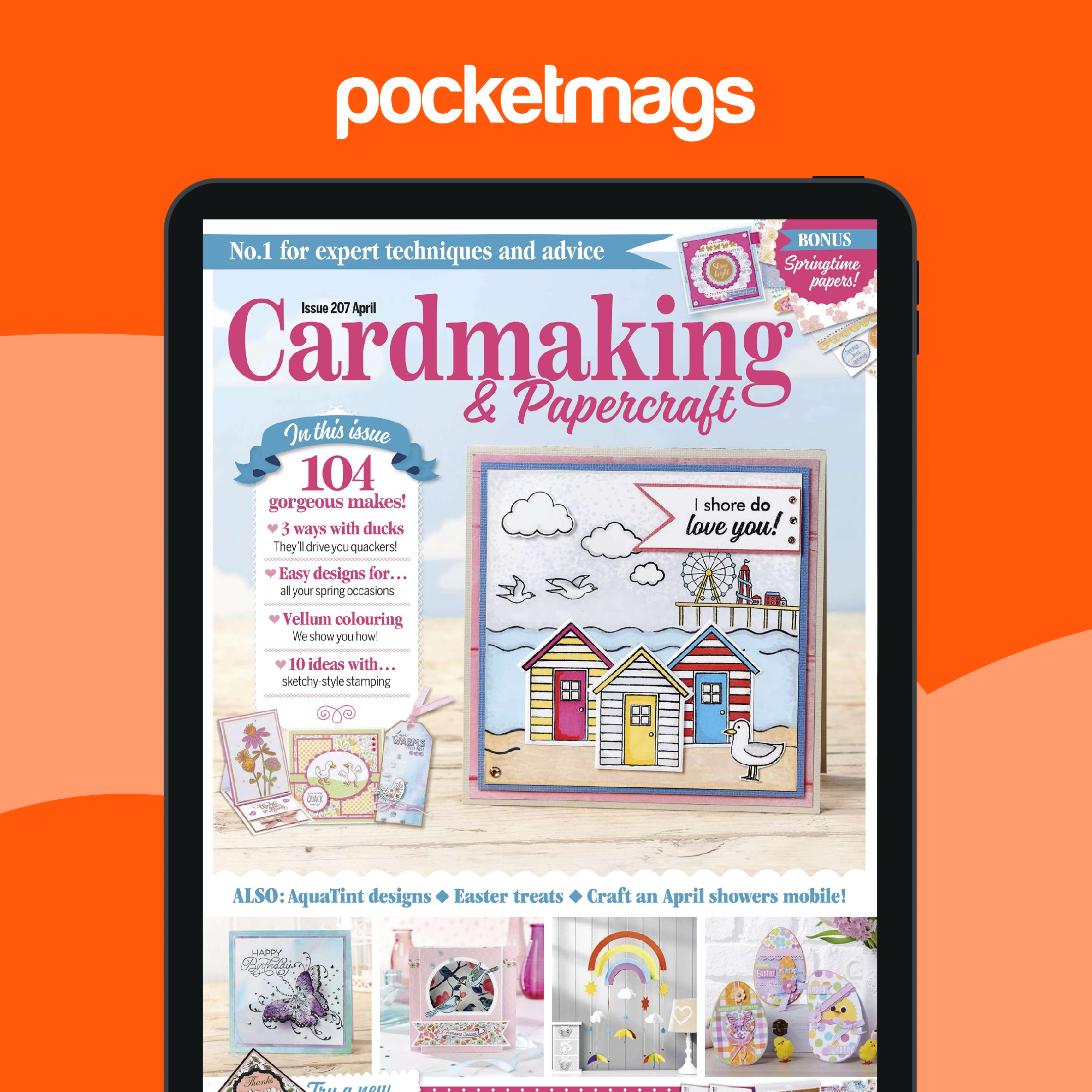 Cardmaking & Papercraft Magazine - April 2020 Edição anterior