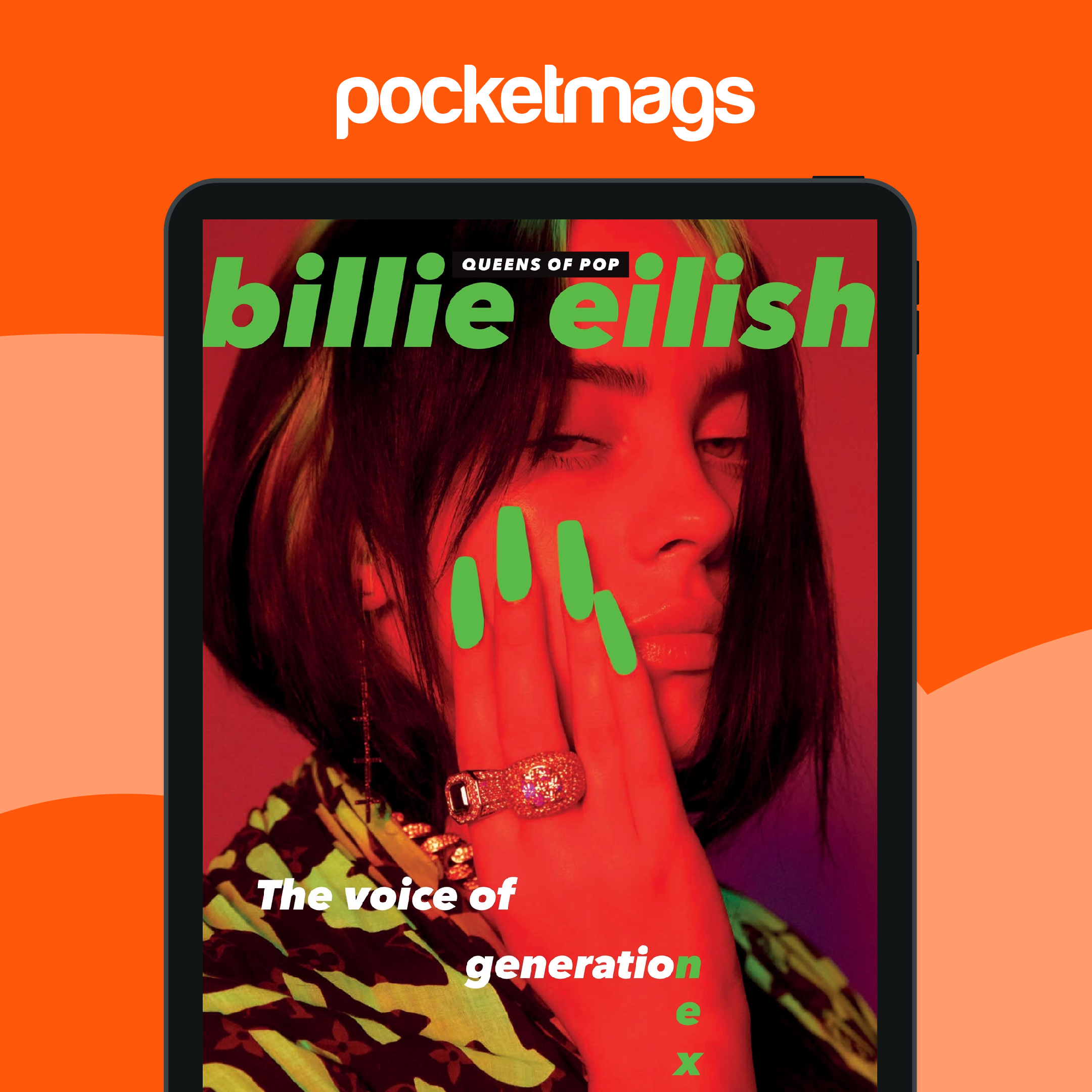 QUEENS OF POP Billie Eilish ☆ビリーアイリッシュ Kings & Queens of Pop Culture Magazine - Queens of Pop: Billie
