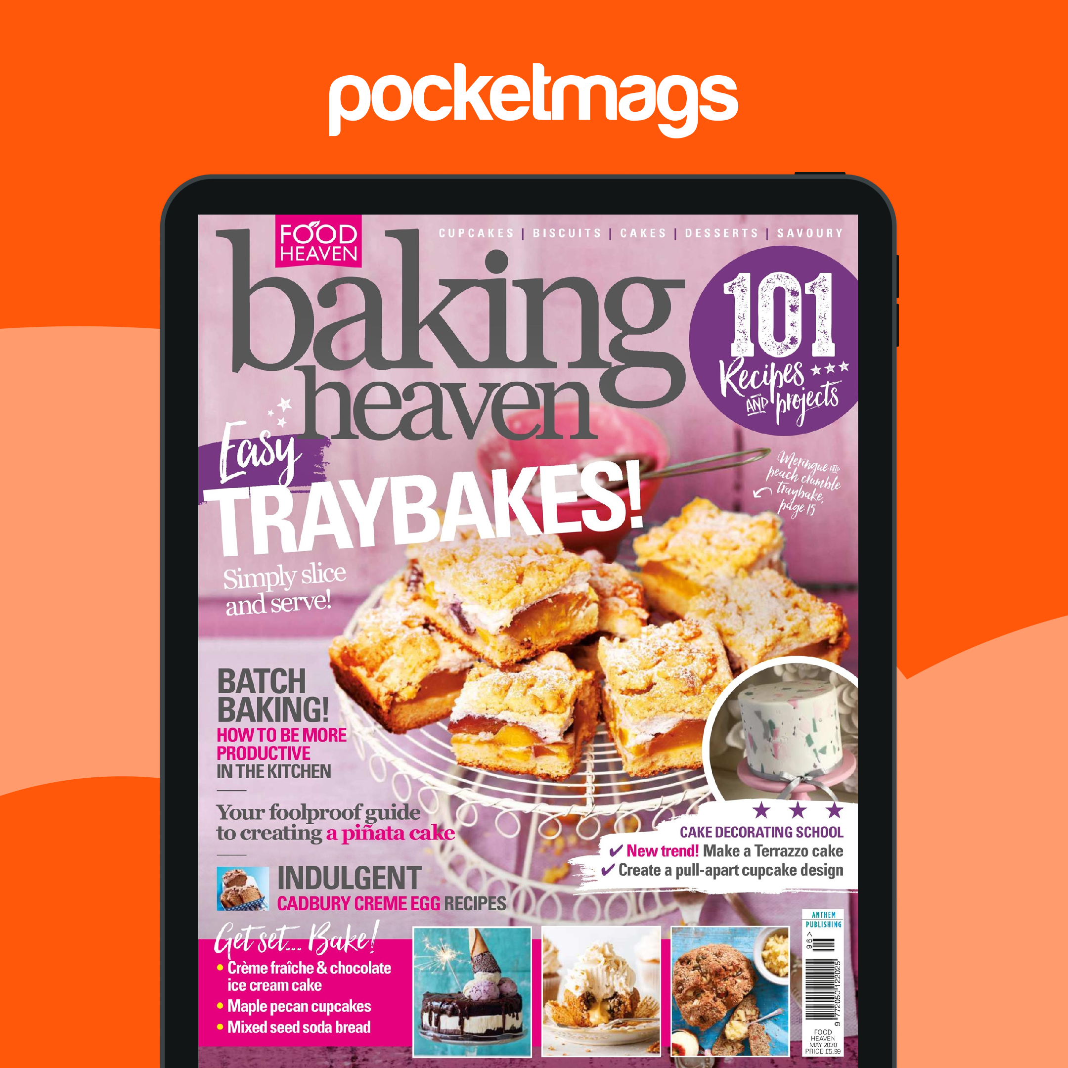Learning Baking Magazine Bake & Decorate Magazine - May 2020 Back Issue