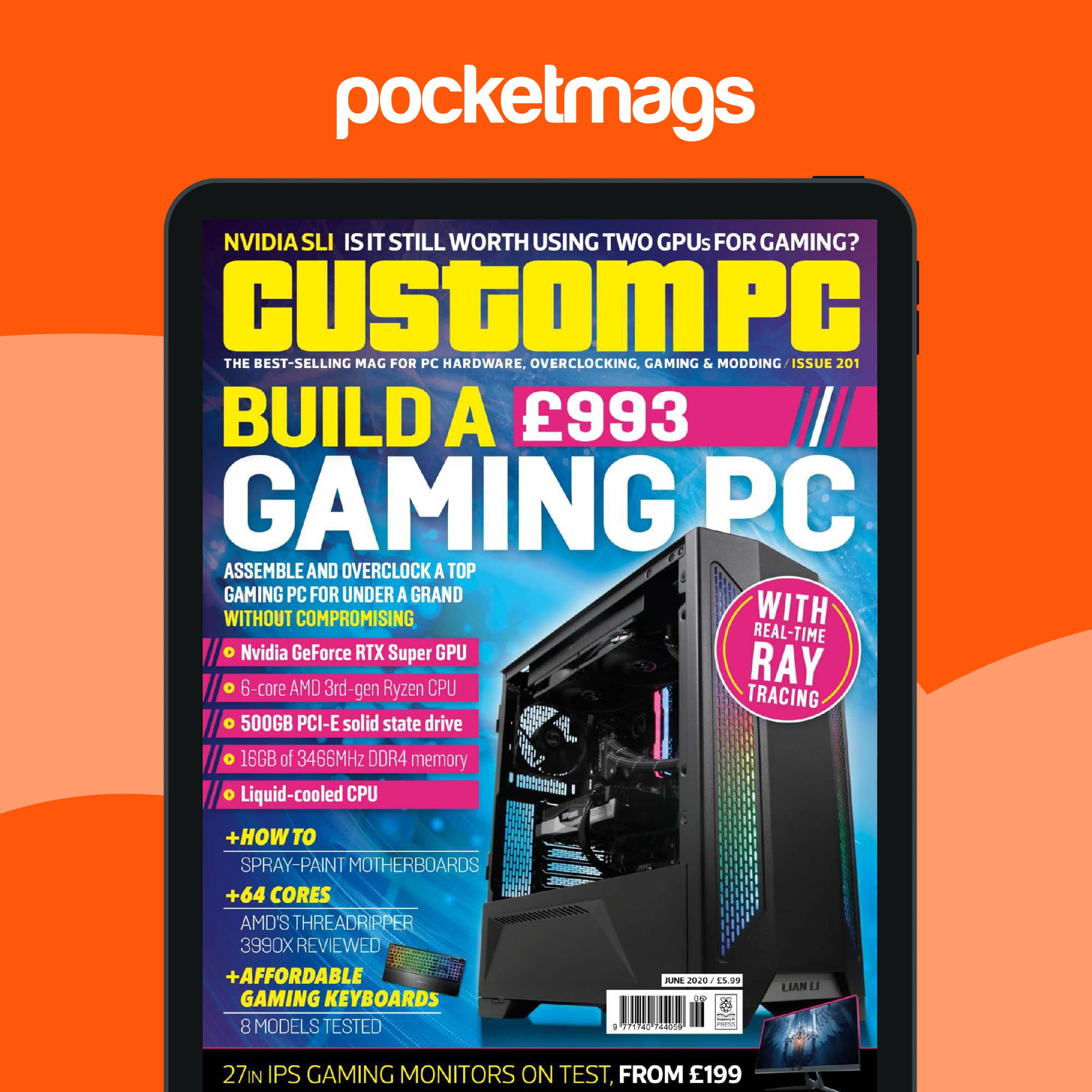 Pc Mod Magazine Custom PC UK Magazine - June 2020 Back Issue
