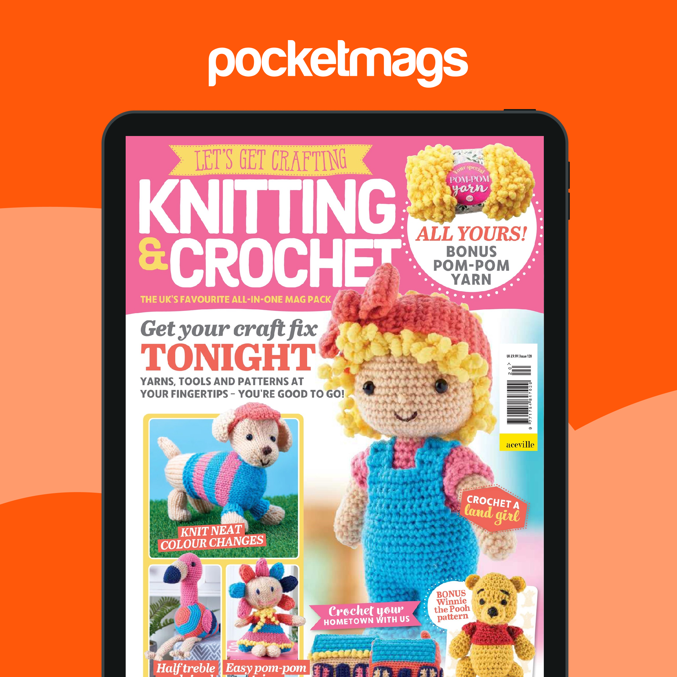 Let's Get Crafting Magazine - No.120 Back Issue