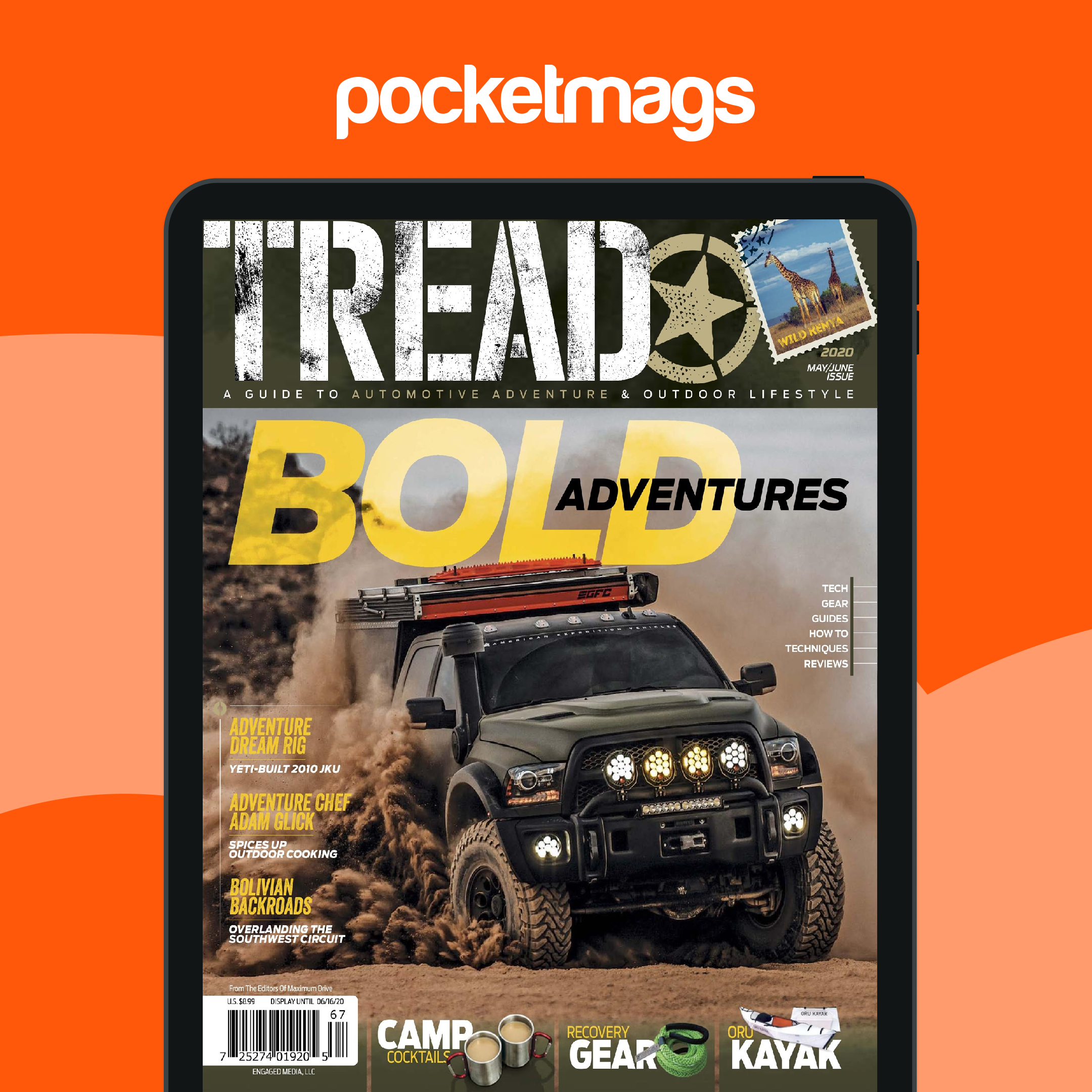 Trears Mag Tread Magazine - Tread MayJun 2020 Back Issue