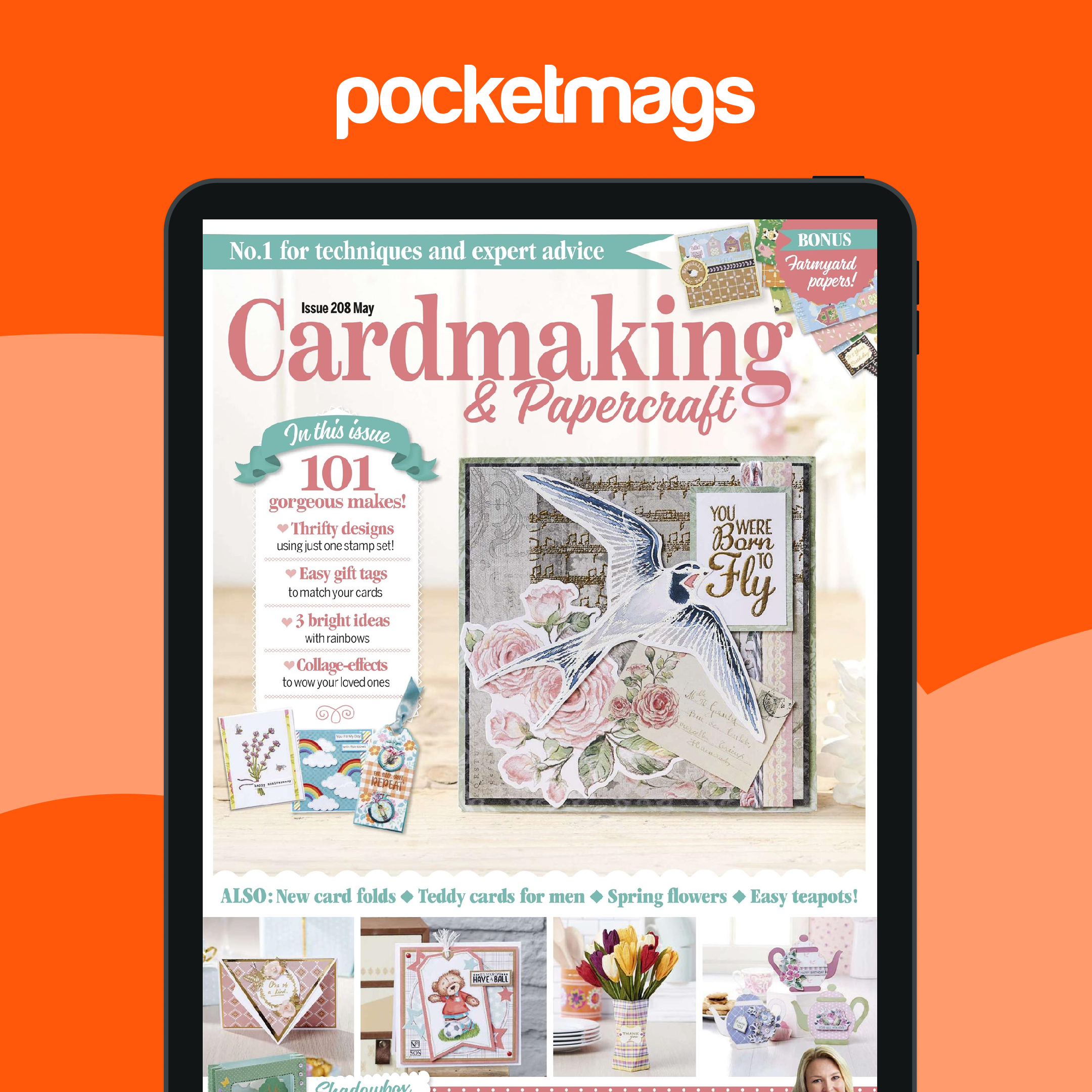 Cardmaking & Papercraft Magazine Subscriptions and May 2020 Issue