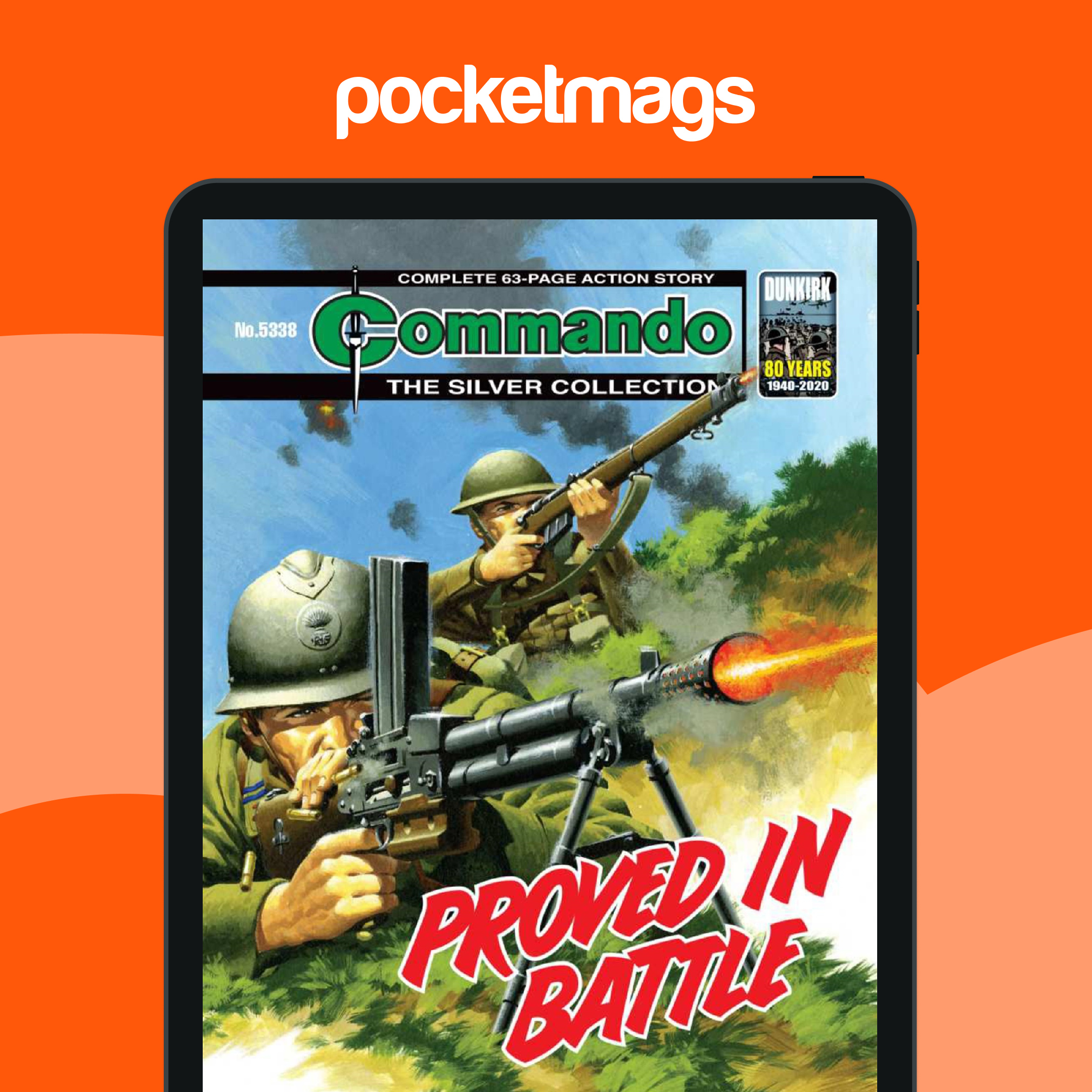 Commando 5648 Commando Magazine - 5338 Back Issue