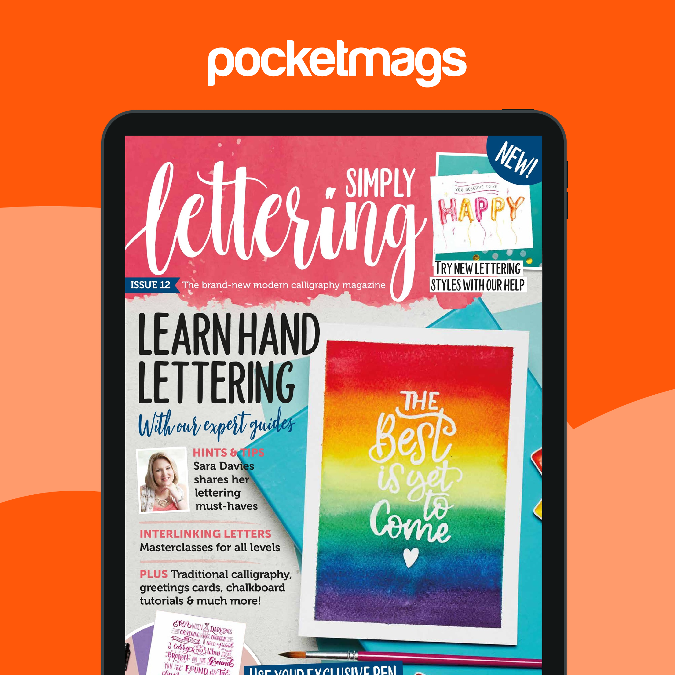 Simply Lettering Magazine Subscriptions and Issue 12 Issue