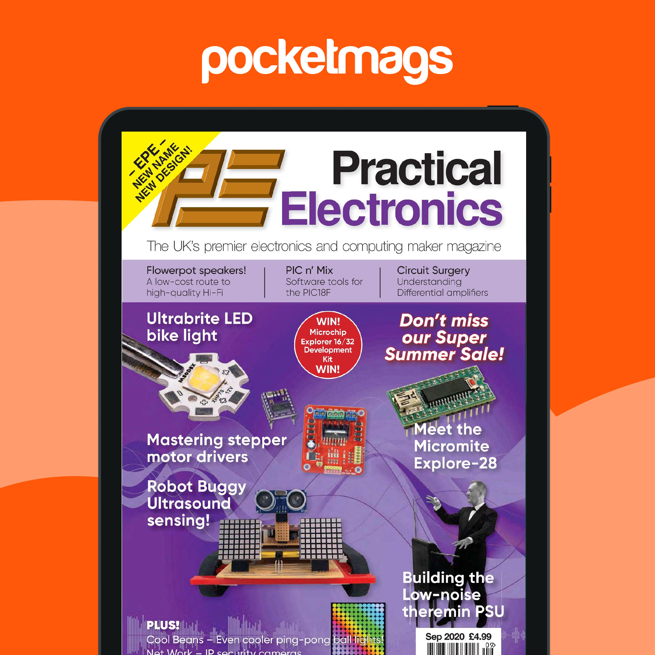 Practical Electronics Magazine - Sep-20 Back Issue