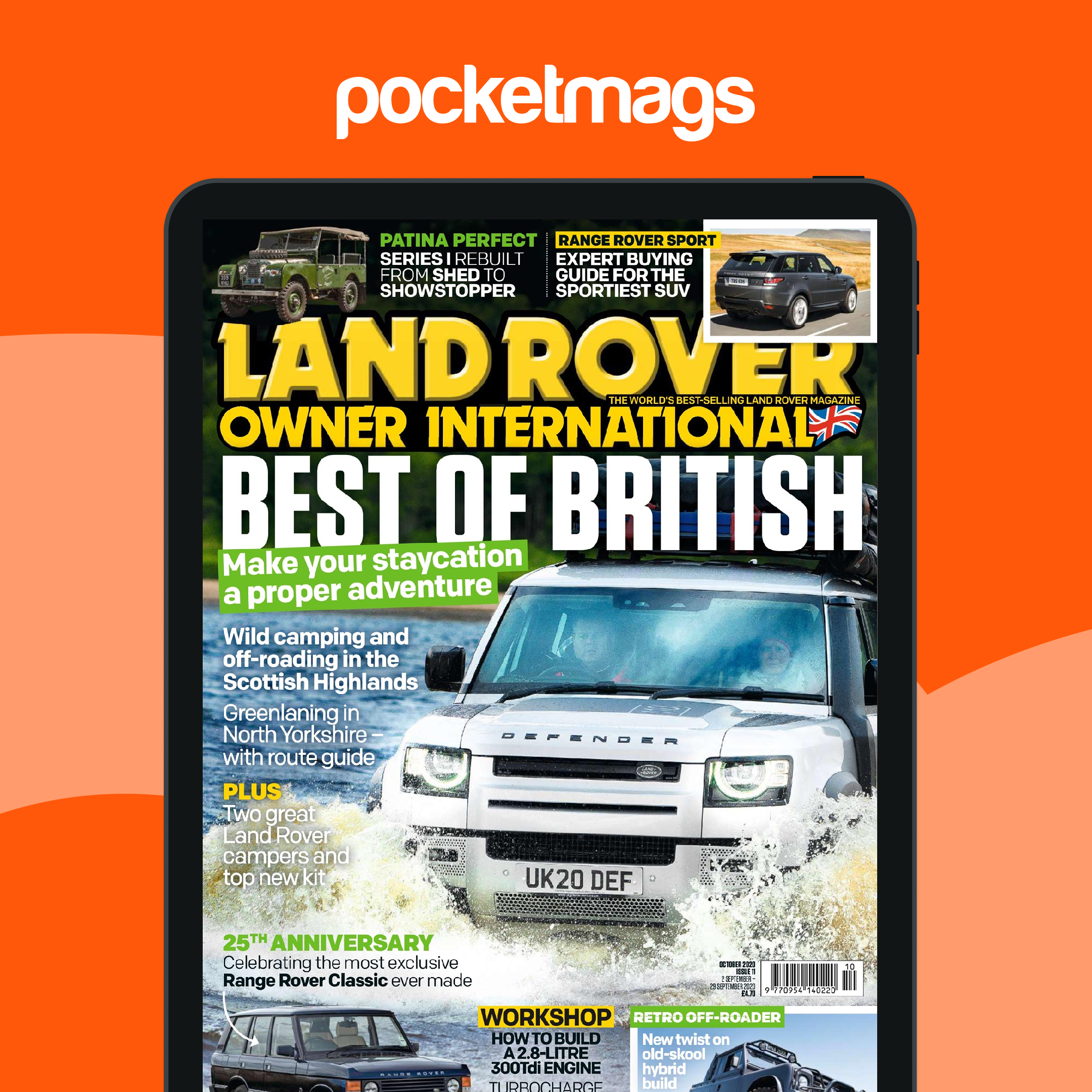 Range Rover Register Magazine Land Rover Owner Magazine - October 2020 Back Issue