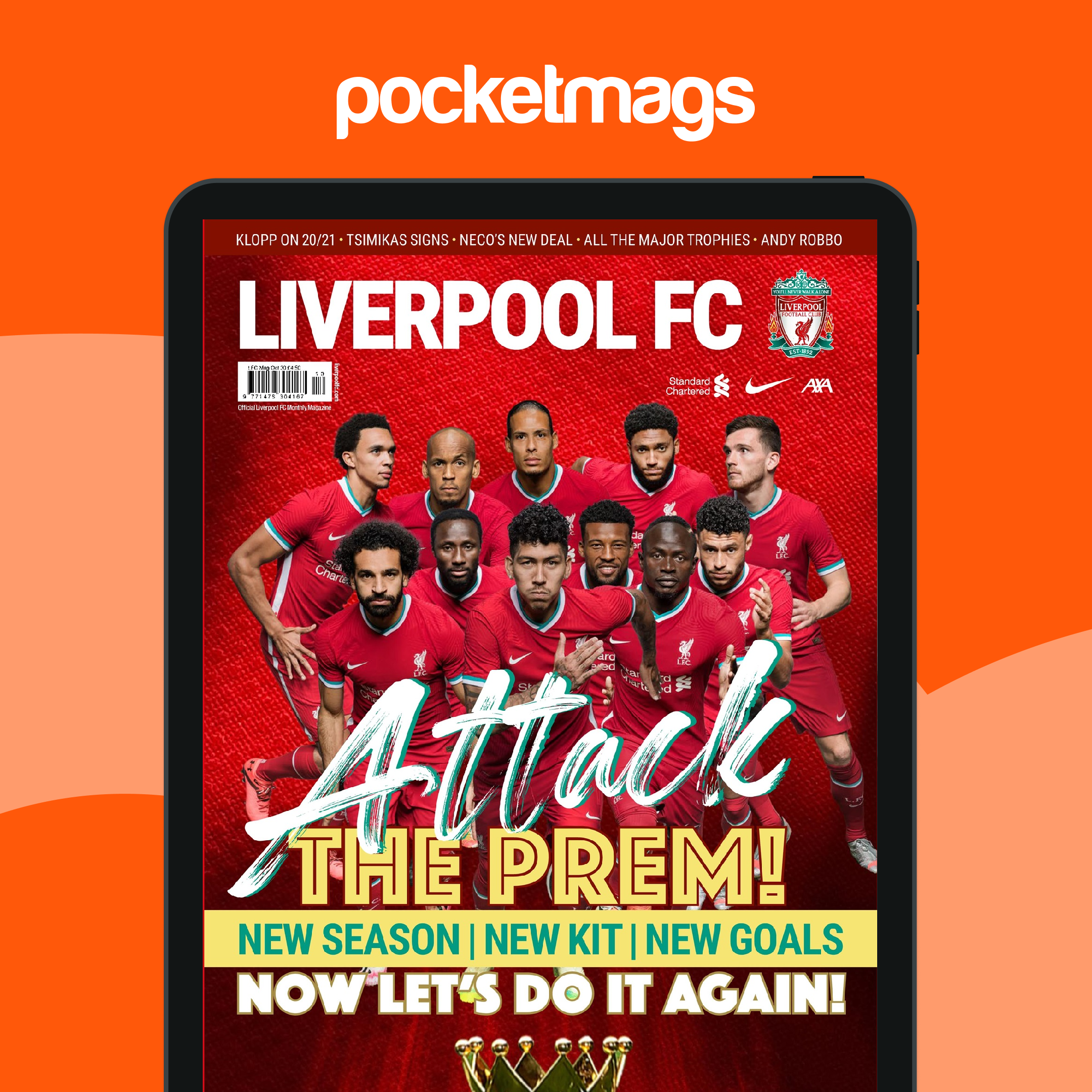 Liverpool One Magazine Liverpool FC Magazine - Oct-20 Back Issue