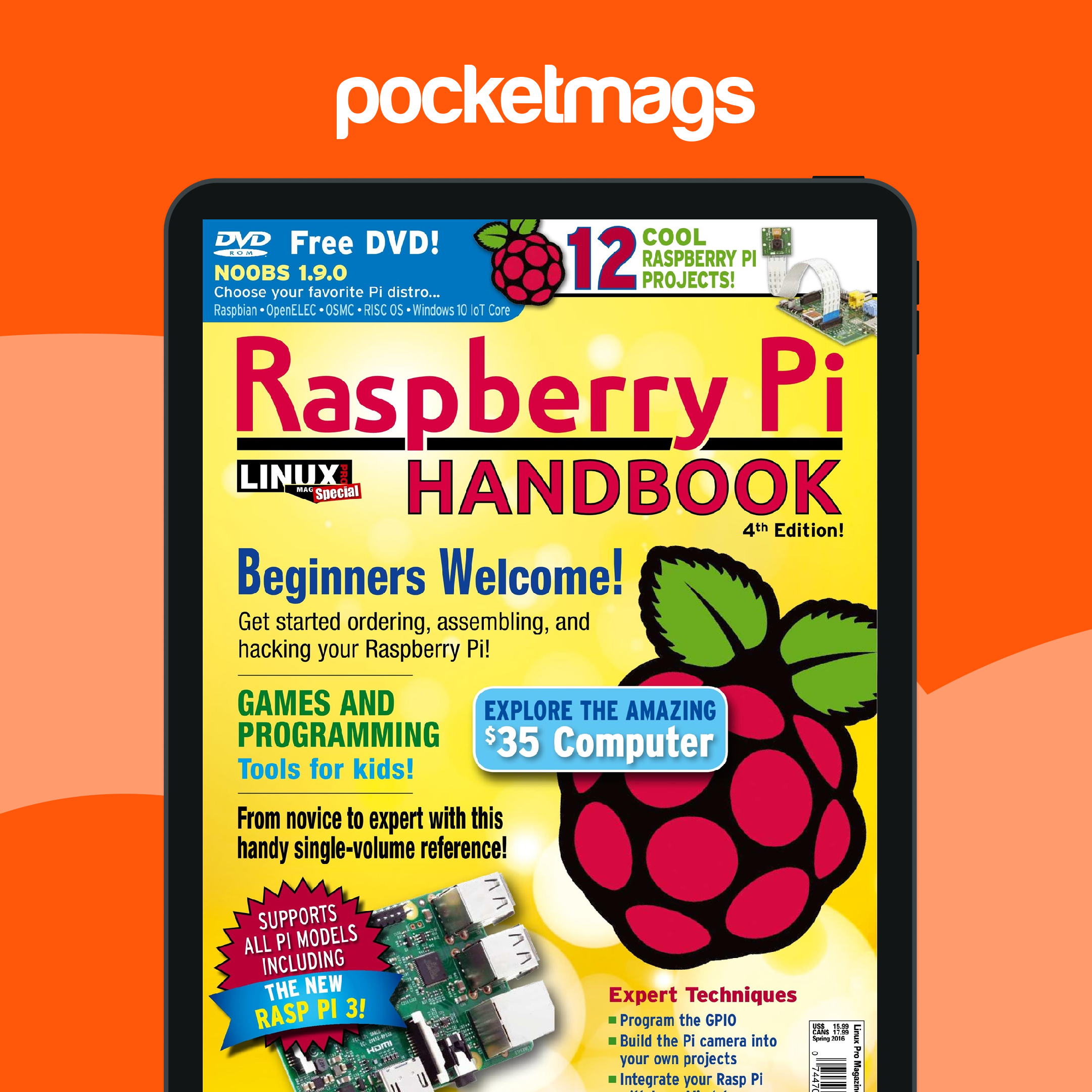 Books With Raspberry Cover Linux Magazine - Raspberry Pi Handbook Special Issue