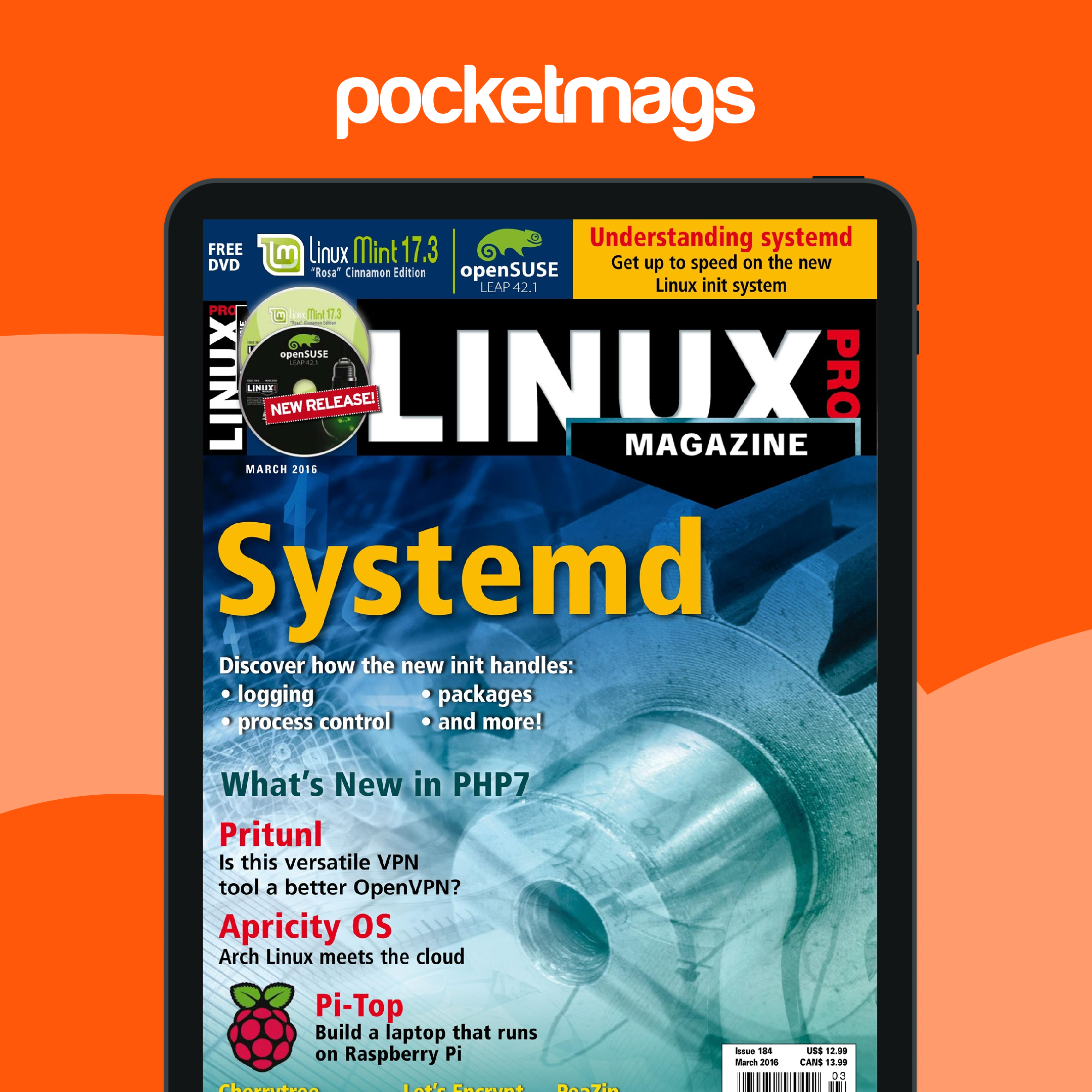Linux Magazine - Issue 184 Back Issue