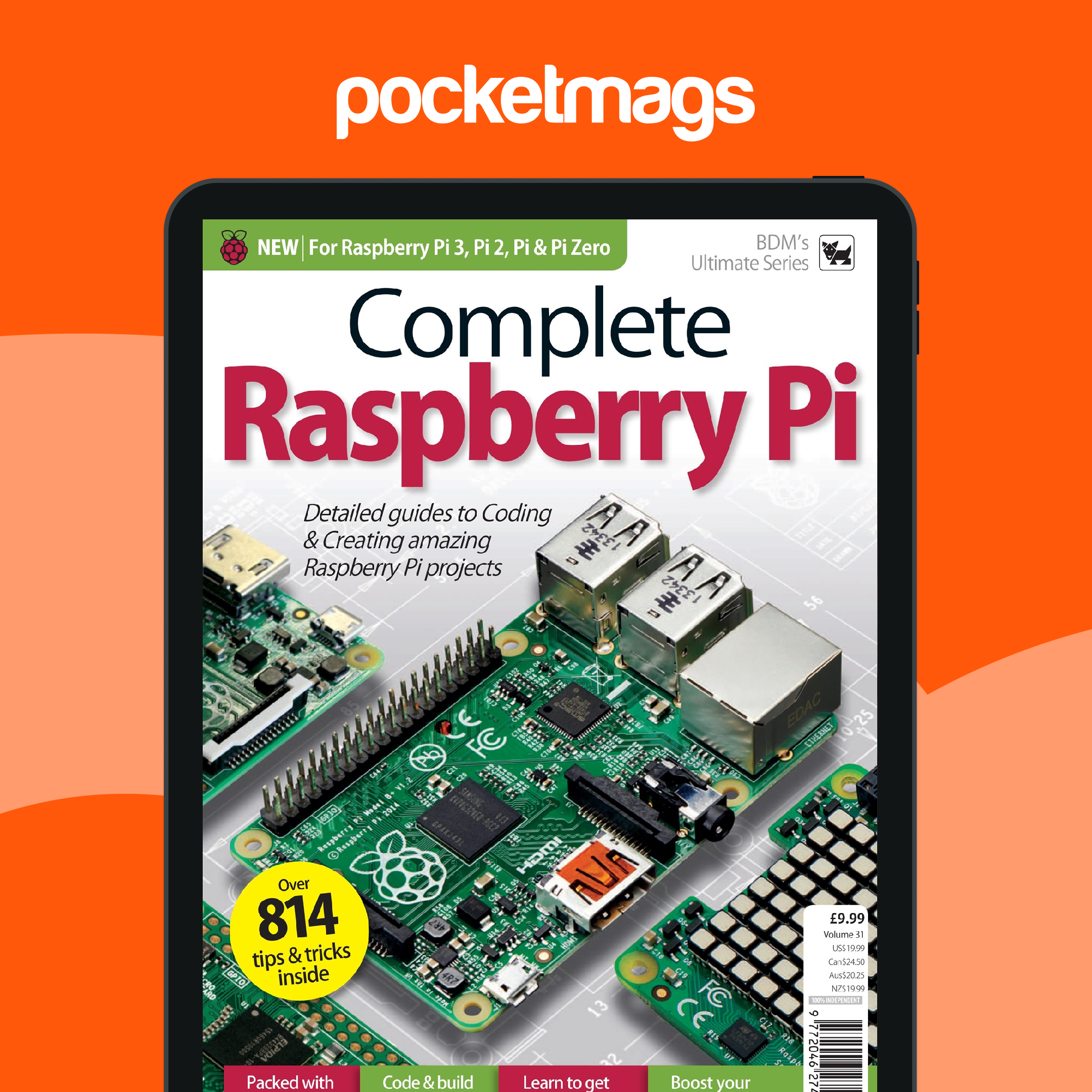 Coding User Magazine - Complete RaspberryPi Edición especial
