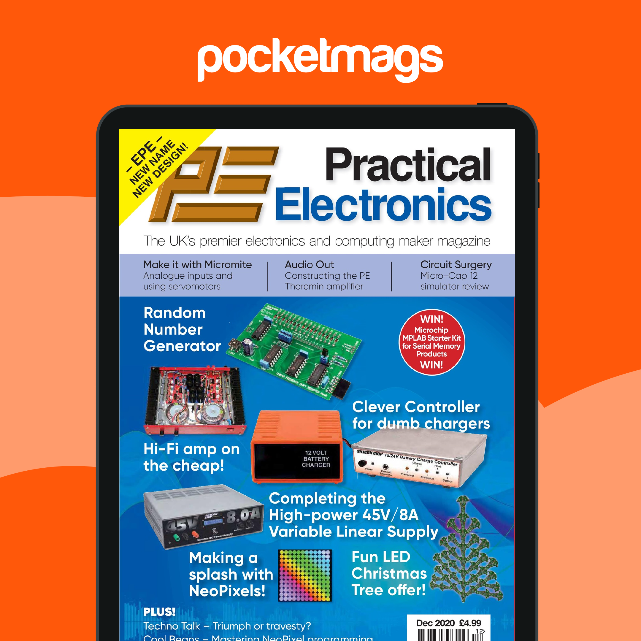 Practical Electronics Magazine - Dec-20 Back Issue