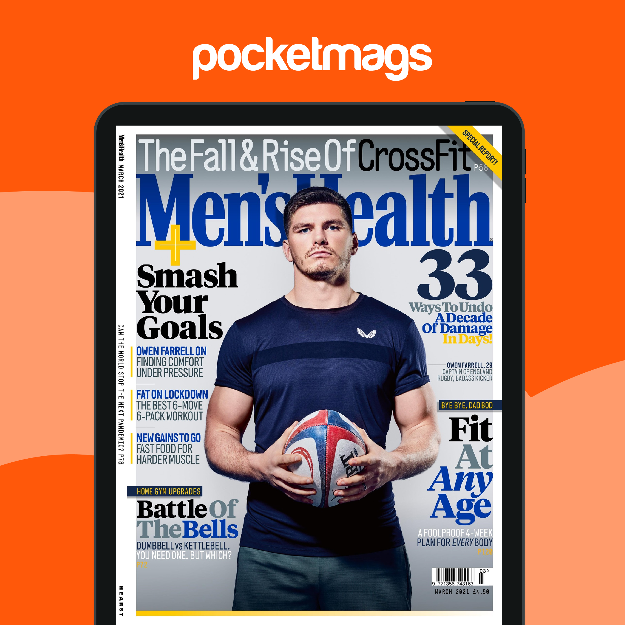 Men's Health Magazine Mar 2021 Back Issue