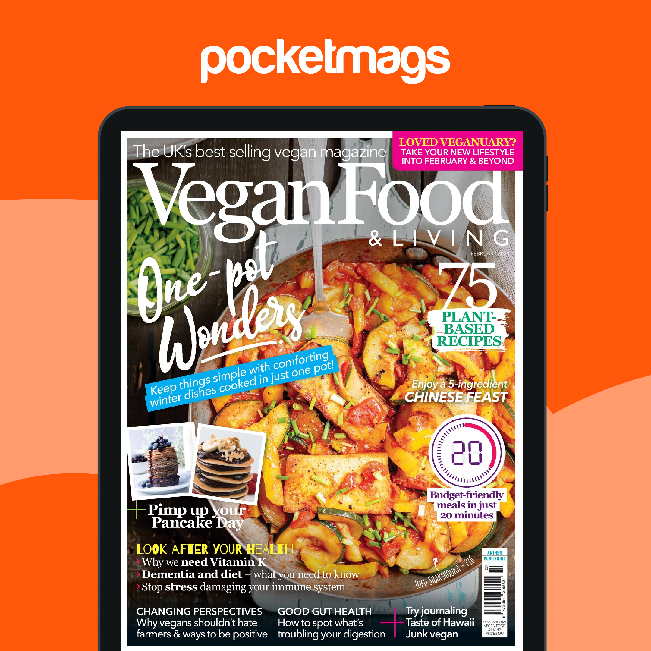 Vegan Food & Living Magazine - Feb 2021 Edición anterior