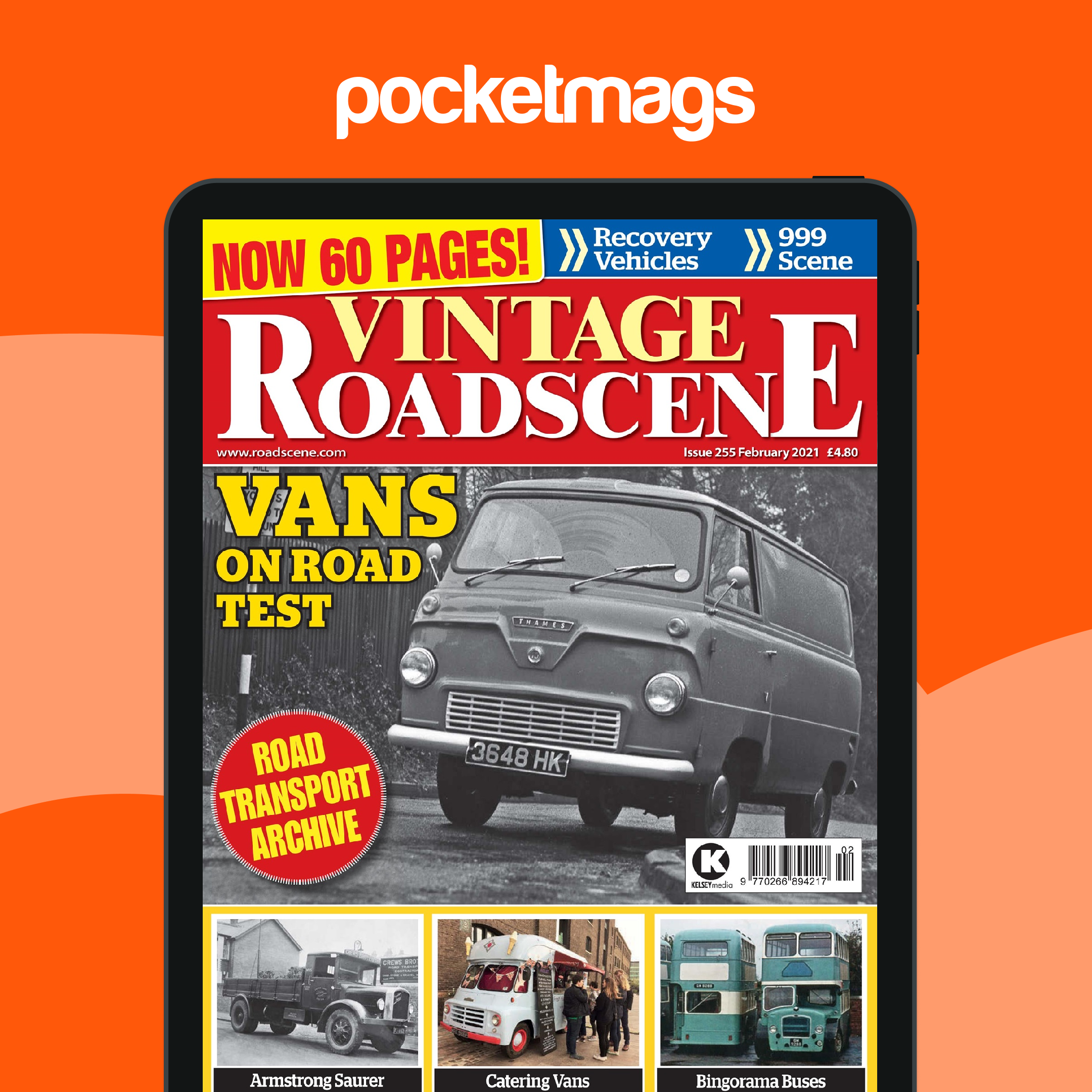 Vintage Roadscene Magazine - February 2021 Back Issue