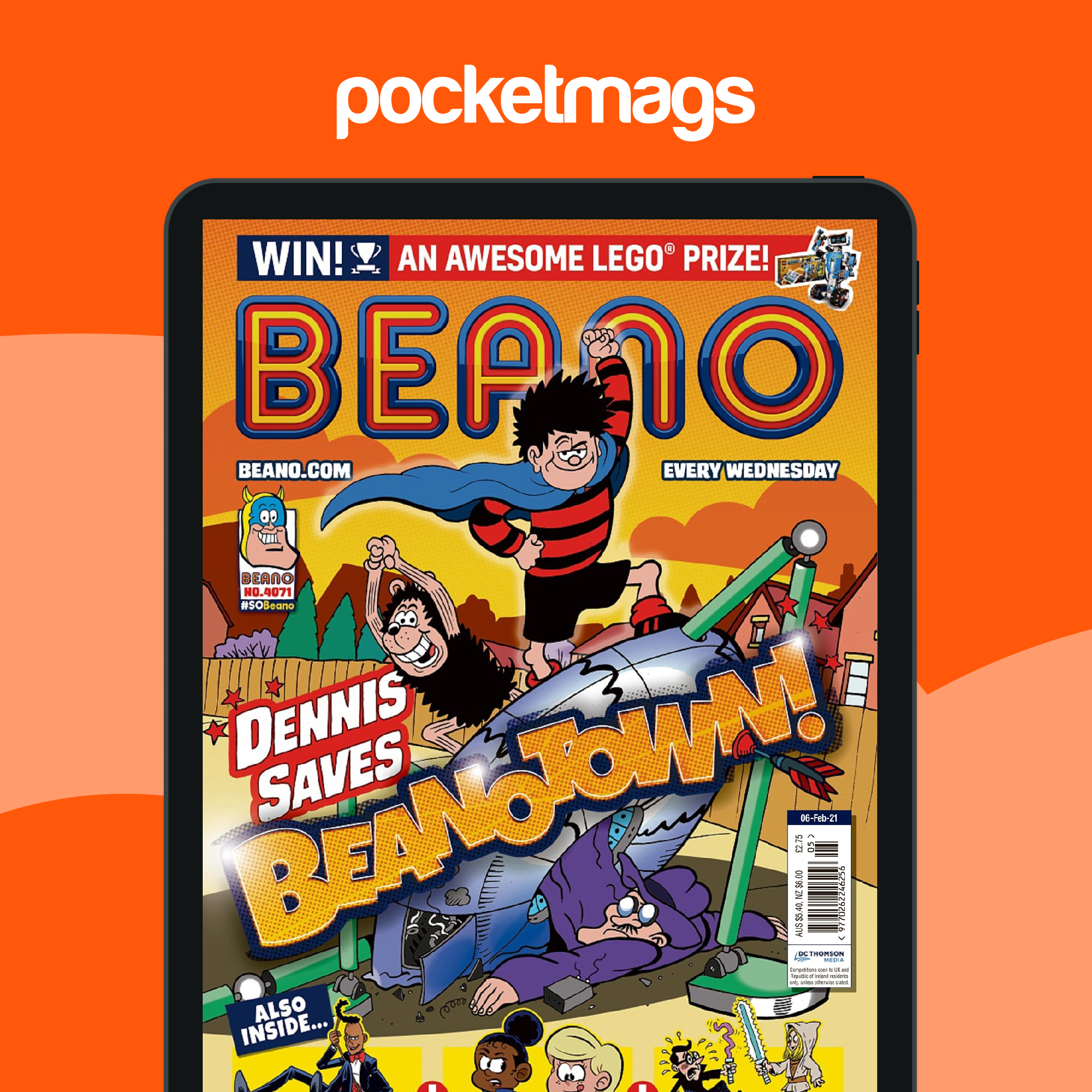 Beano Magazine - 06/02/2021 Retour à l'édition précédente