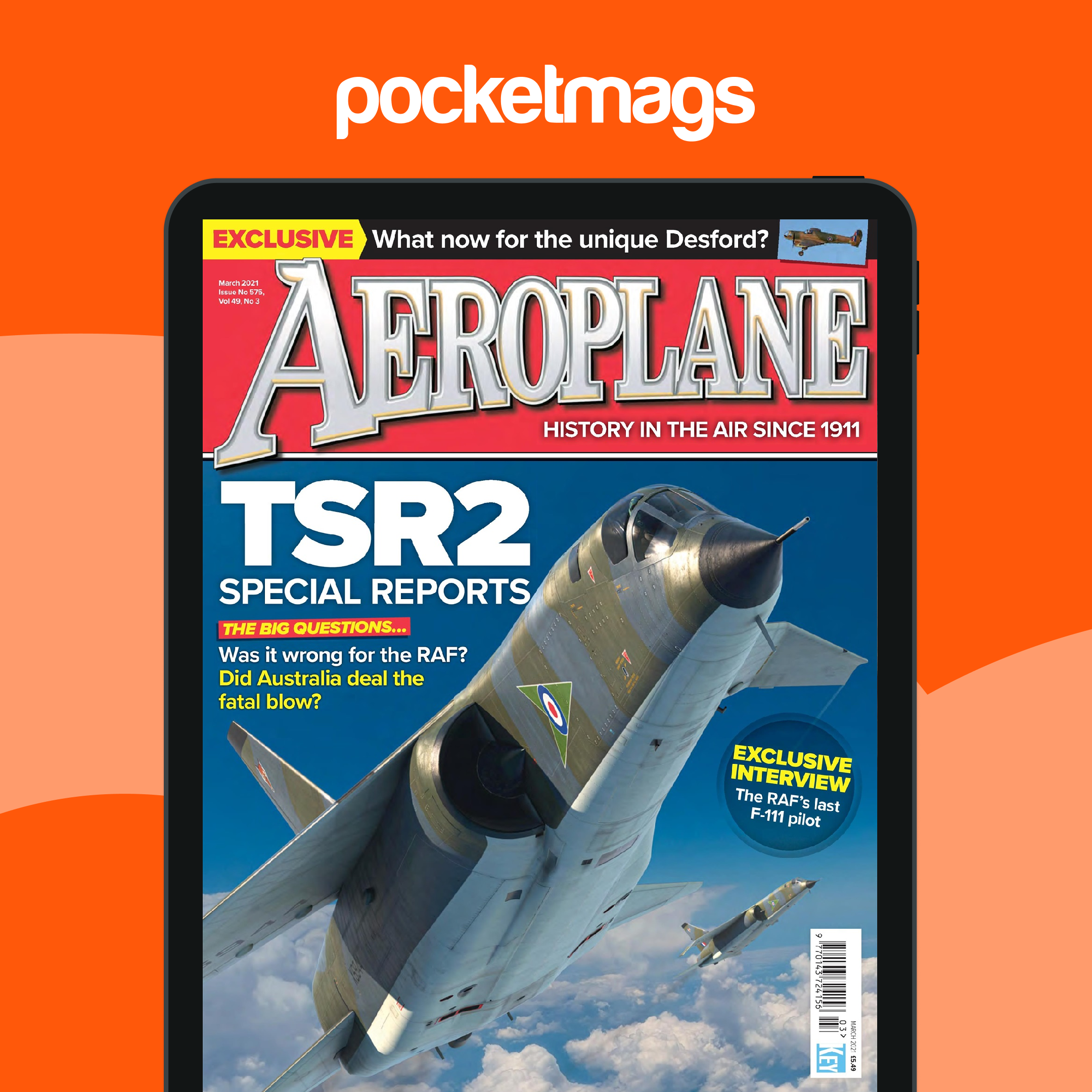 Aeroplane Magazine - March 2021 Back Issue