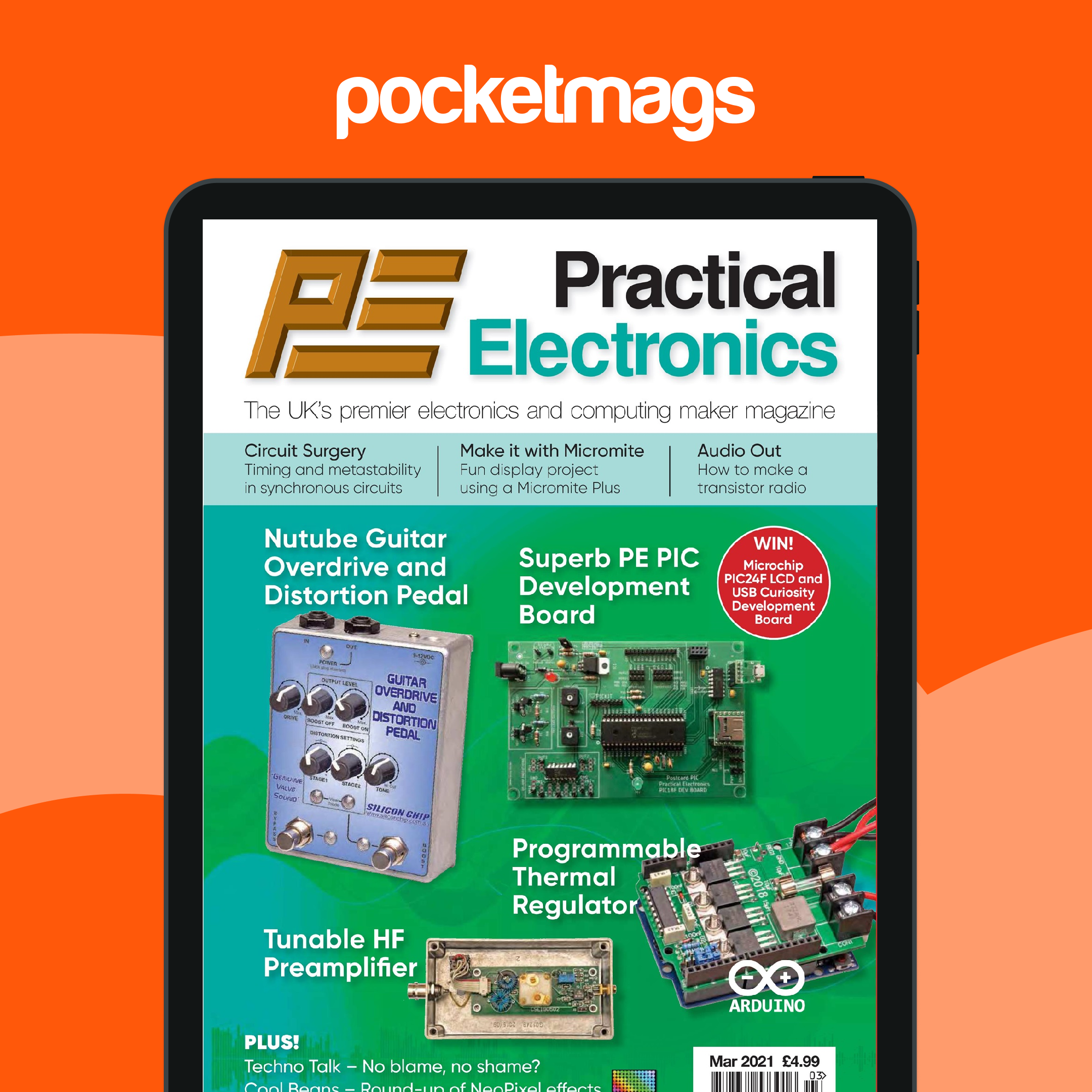 Practical Electronics Magazine - Mar-21 Back Issue