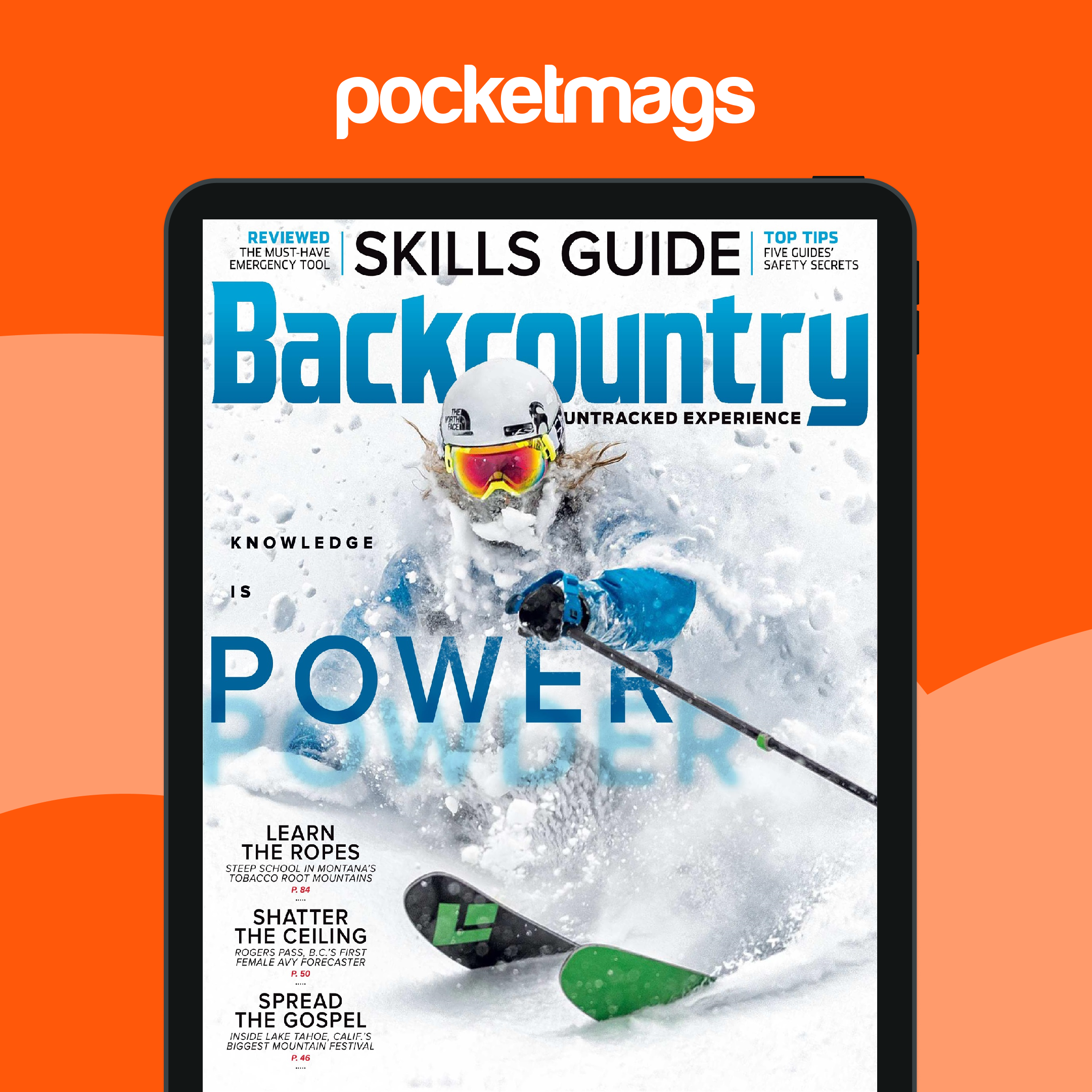 Skill Issue Magazine Backcountry Magazine - The Skills Guide Back Issue