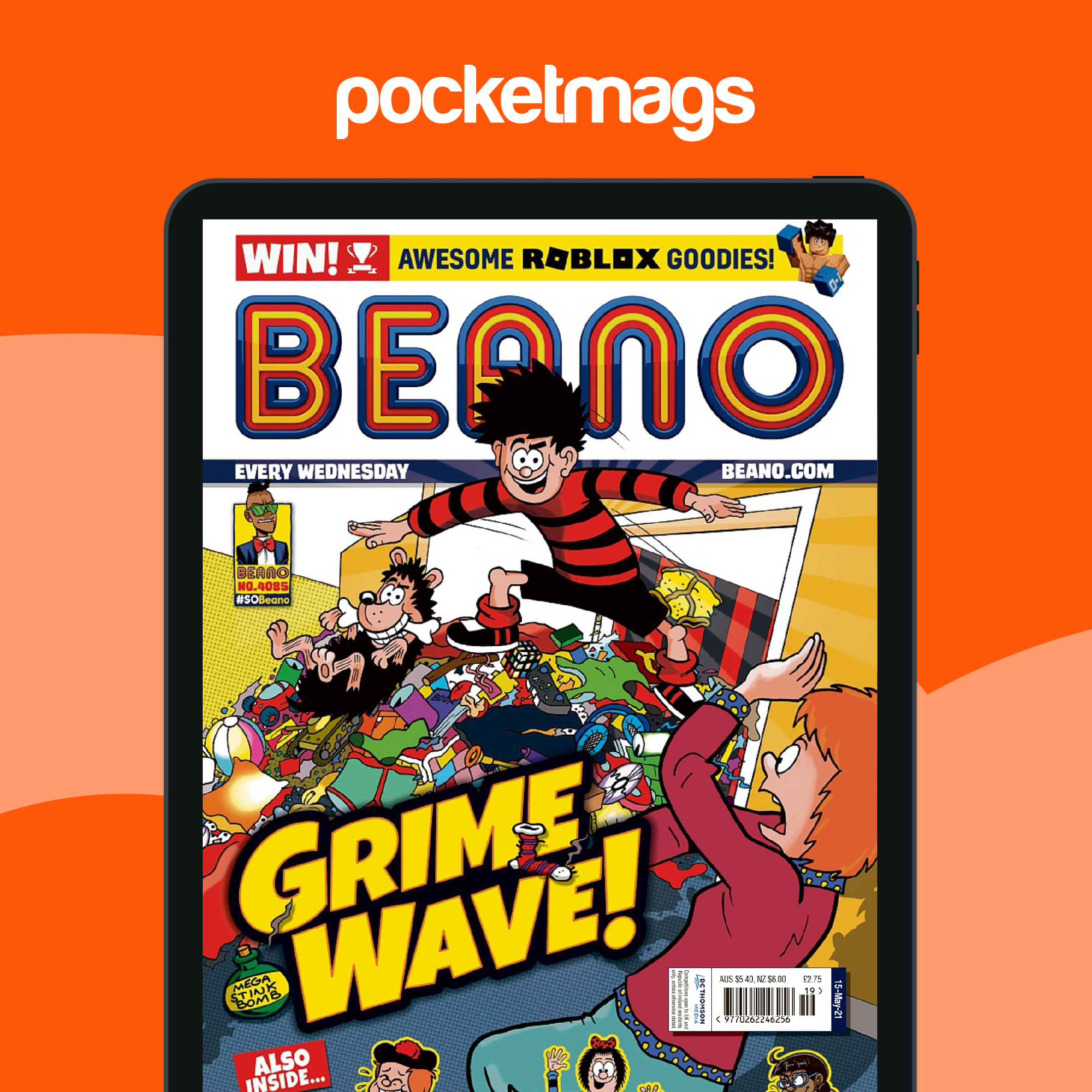 Beano Magazine - 15/05/2021 Back Issue