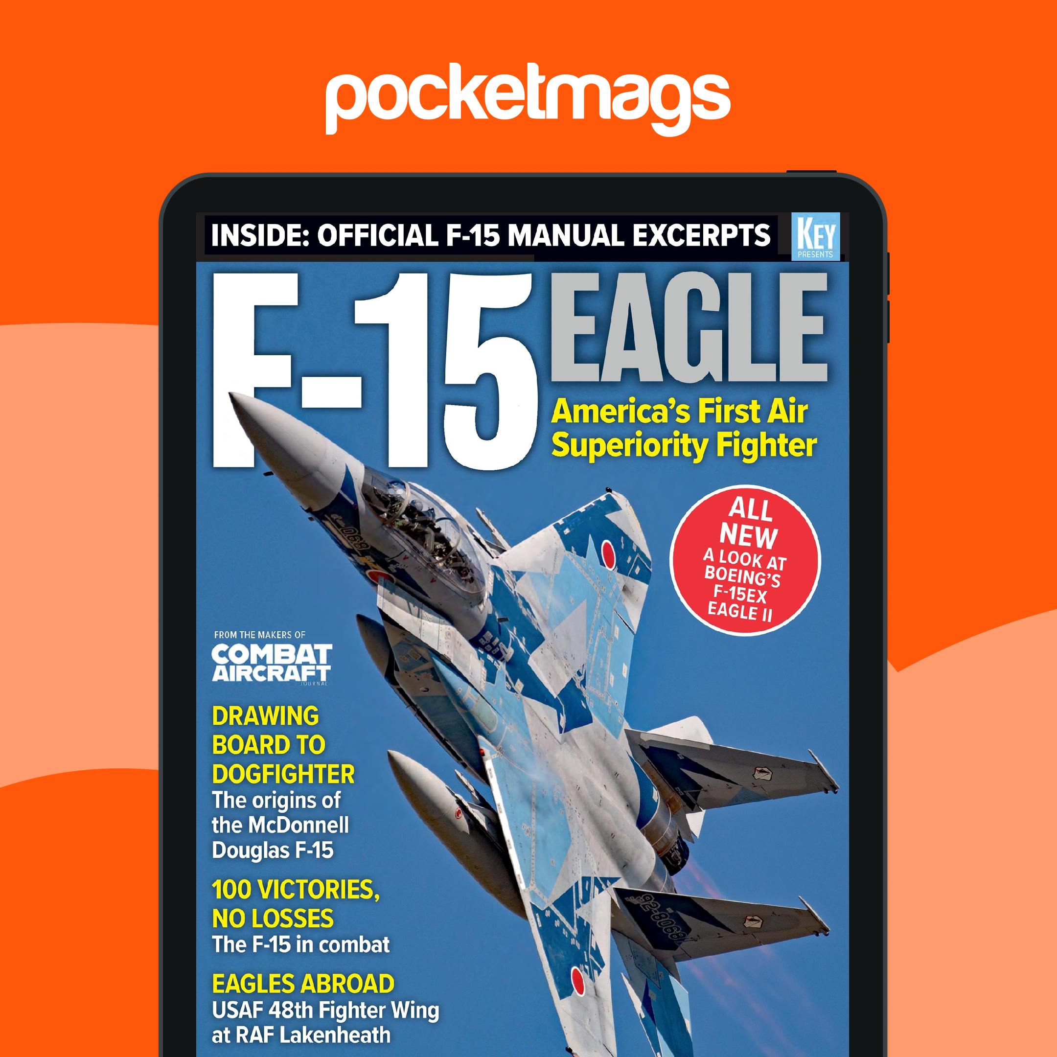 Combat Aircraft Journal Magazine - F-15 Eagle Special Issue